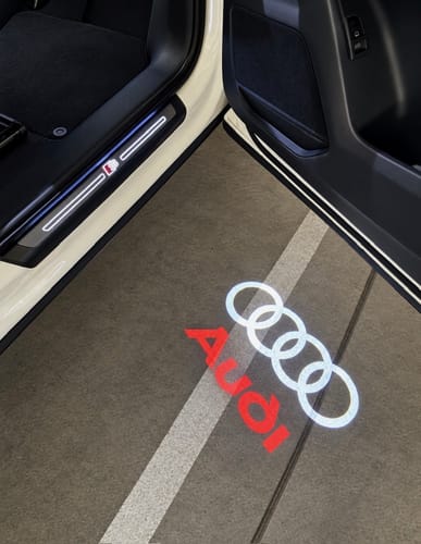 Customer photo review of AUDI DOOR LIGHTS