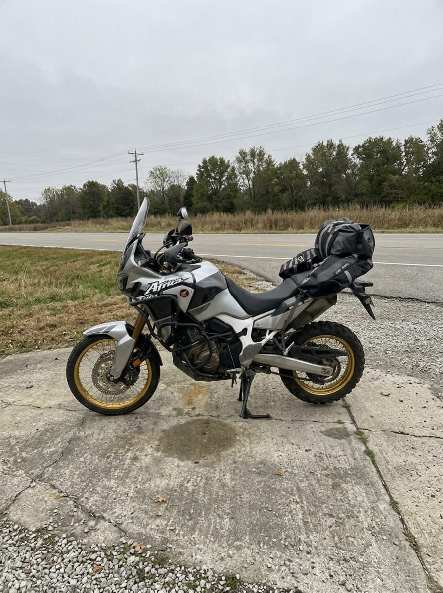 Customer photo review of 40L - Odyssey ADV Touring Luggage System