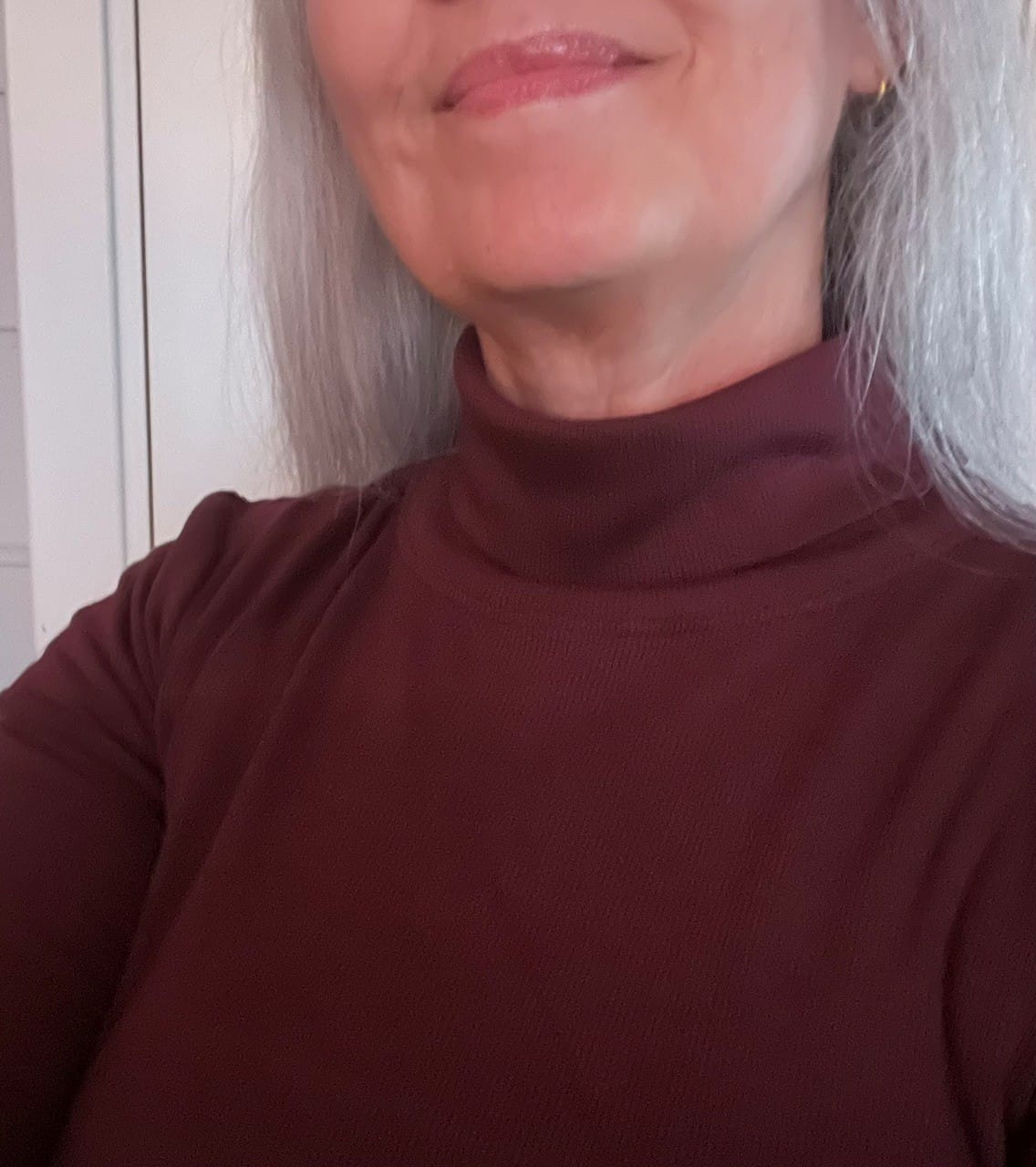 Customer photo review of Cozy topp - burgunder
