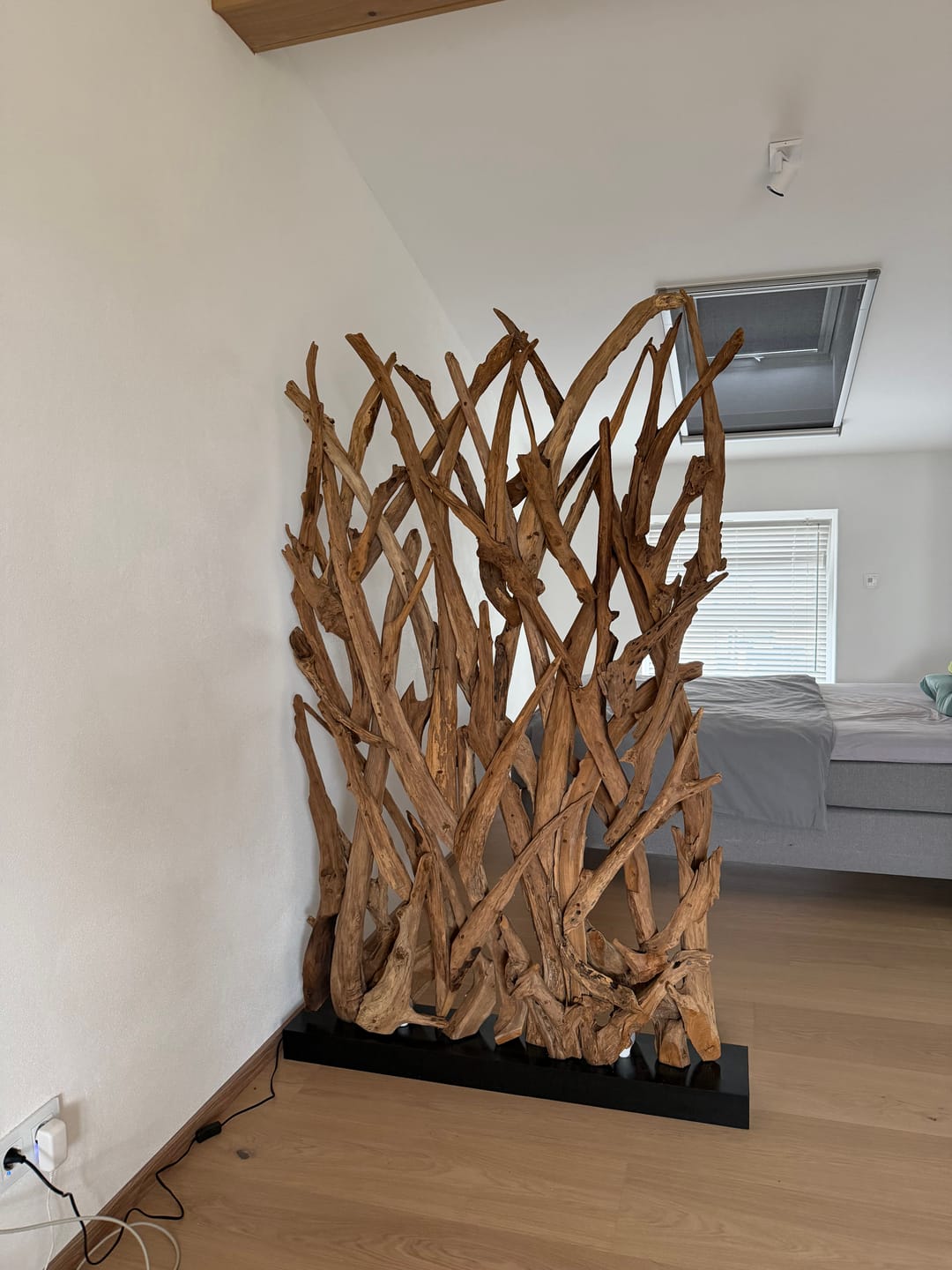Customer photo review of Design Raumteiler BLUMA mit Beleuchtung im Sockel
