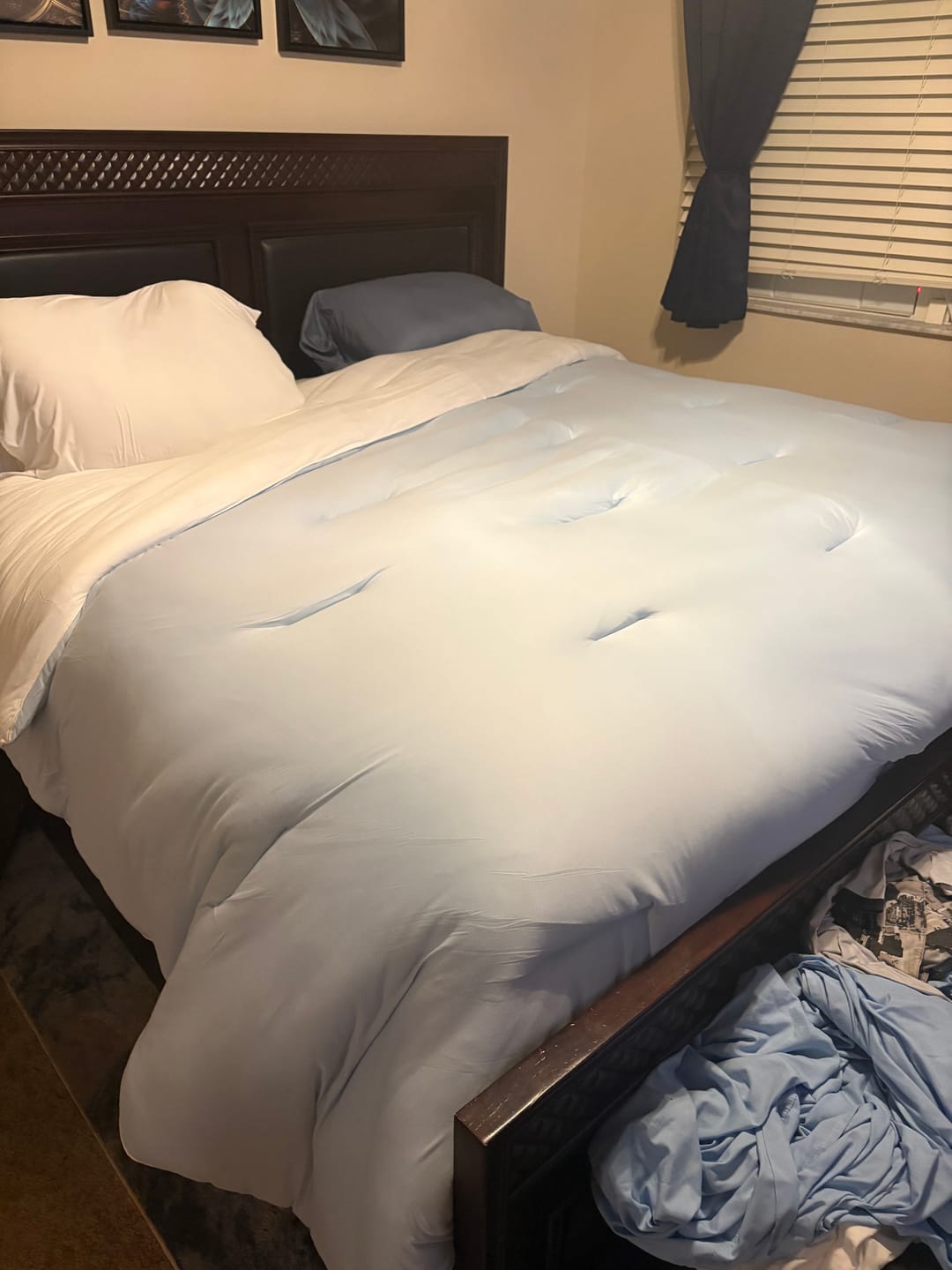 Customer photo review of MarshMellow Comforter