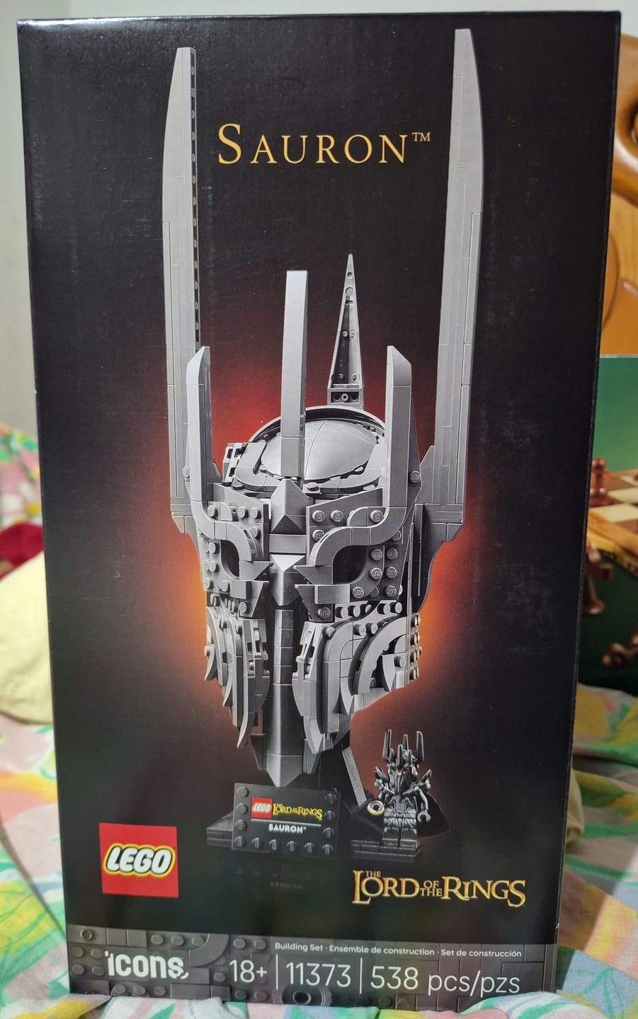 Customer photo review of El Señor de los Anillos: Casco de Sauron
