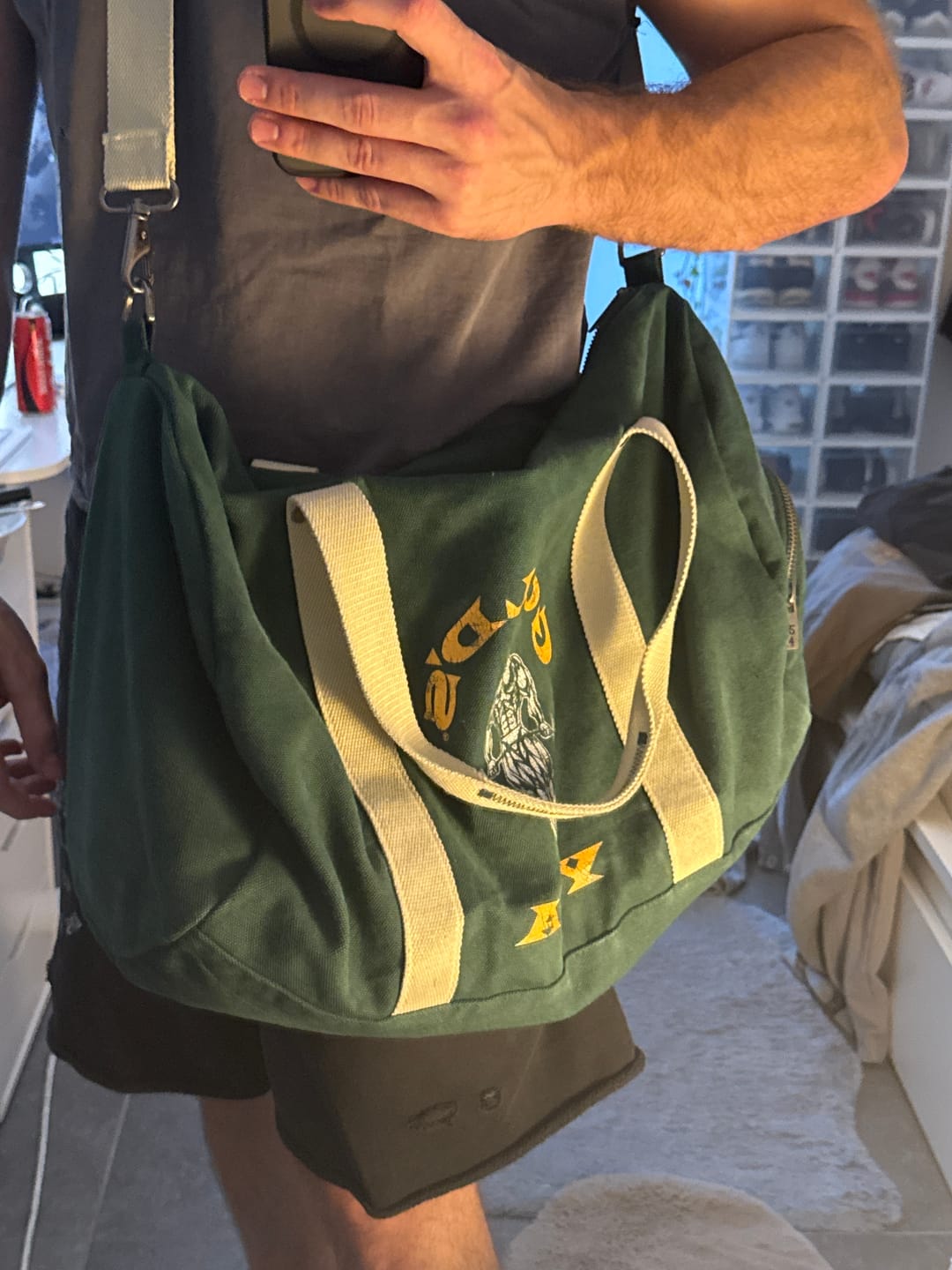 9045 - Gold's Iron Legacy Canvas Bags