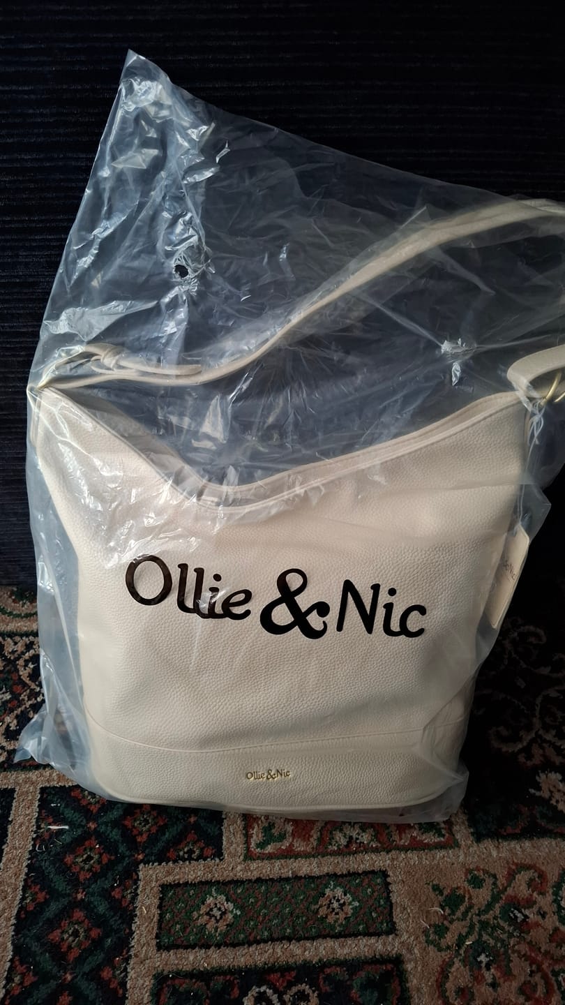Customer photo review of Lola Slouch Bag - Pebble