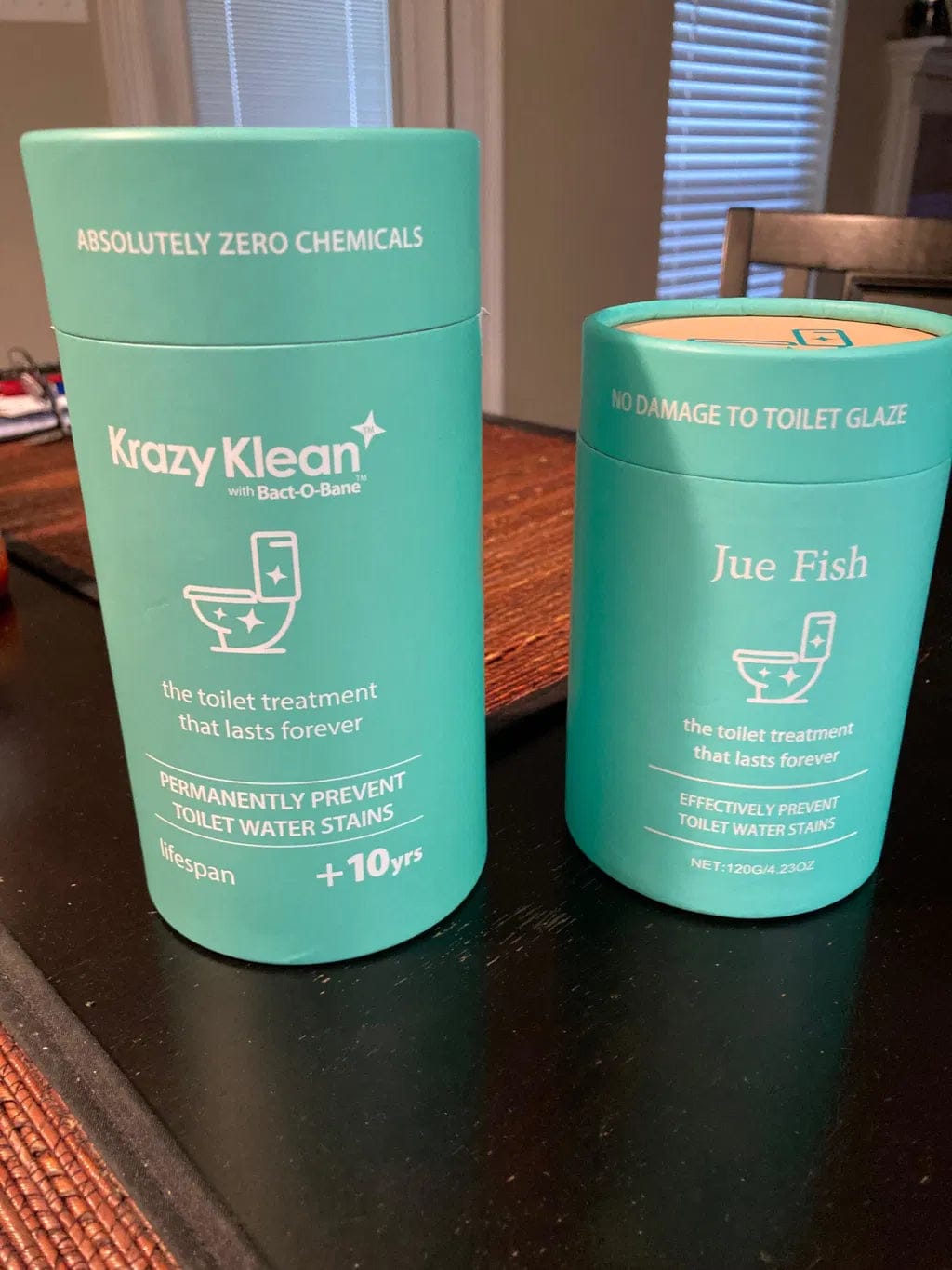 Customer photo review of Krazy Klean  Otomatik Klozet Temizleyici ve Kireç Önleyici Kalkan !