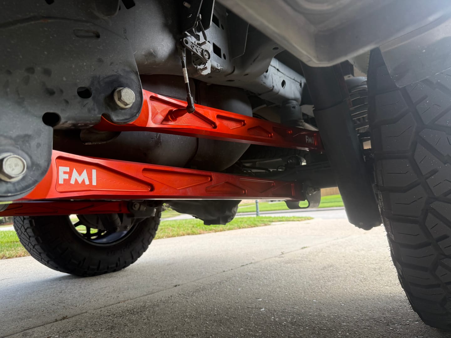 Customer photo review of Foutz Motorsports Billet Aluminum Rear Upper Suspension Arms with Ultra-Flex Joints 2021-2024 Ford F-150 Raptor 2023-2024 Ford F-150 Raptor R