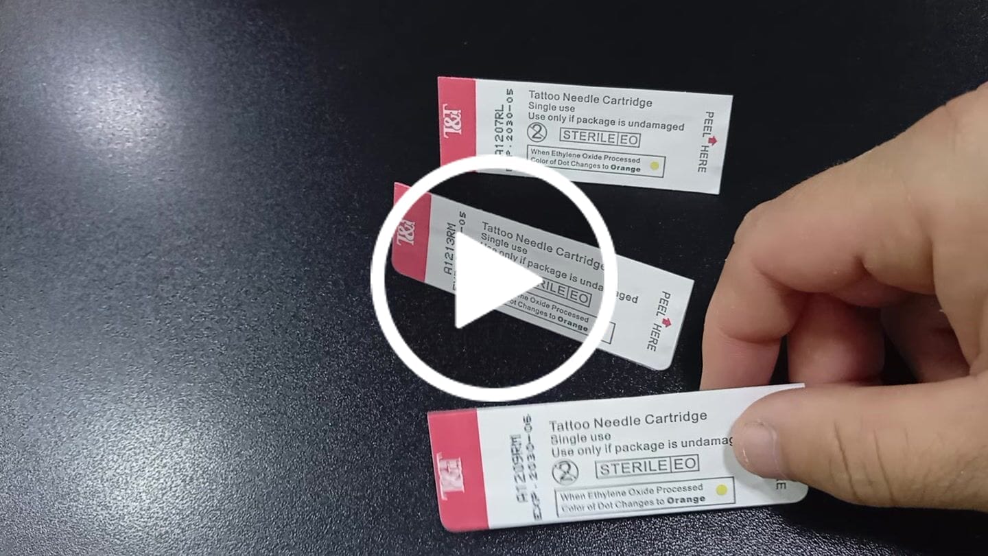 Customer video review of BR-T&T AWE Tattoo Needles Round Magnums (20 pcs/box)