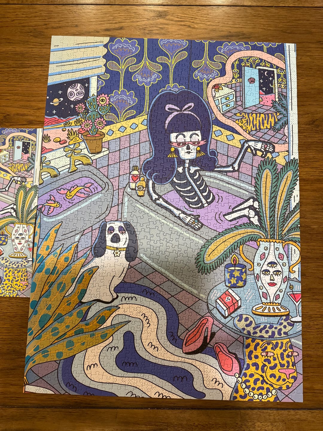 Customer photo review of Moonlight | 1000 Piece Puzzle