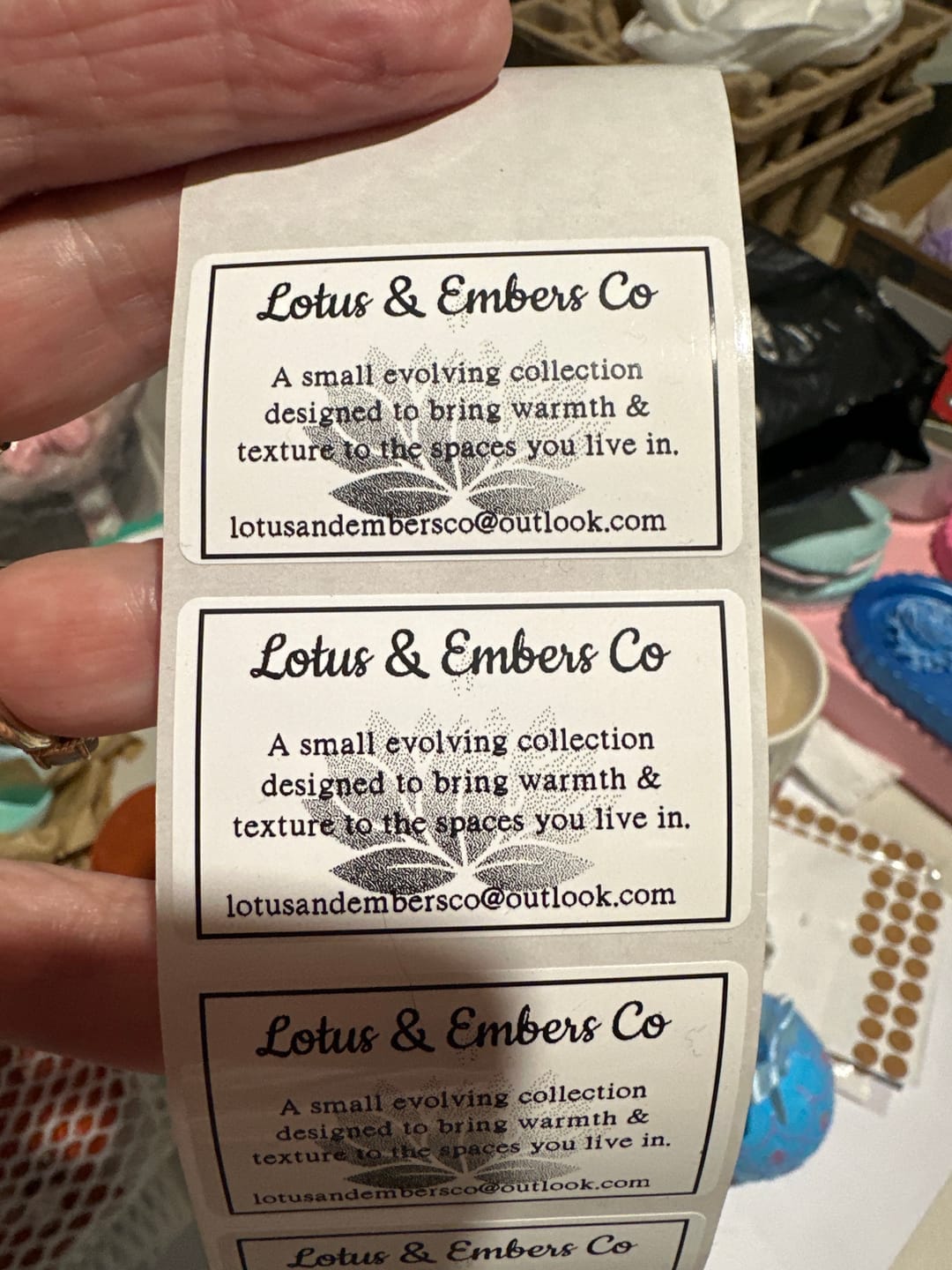 Customer photo review of NIIMBOT M2 2-Inch Label Maker for Vial Bottle Labels, Lab Storage & Sample Organization