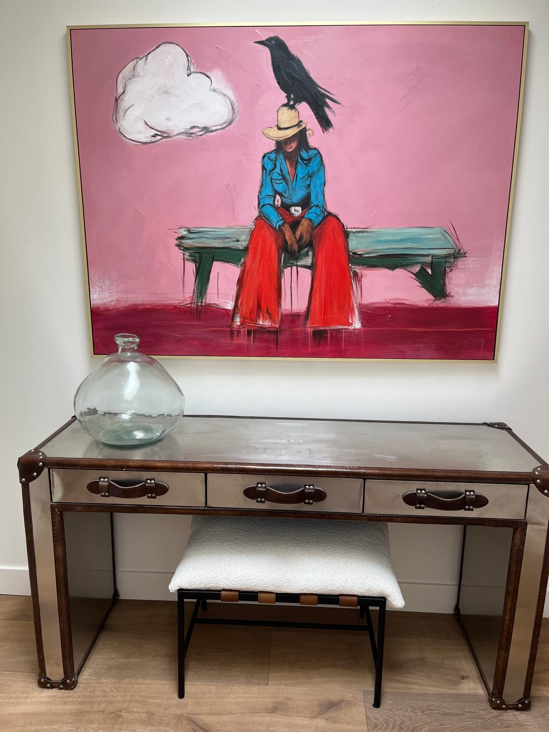 Customer photo review of American Western Cowboy Art #VT218