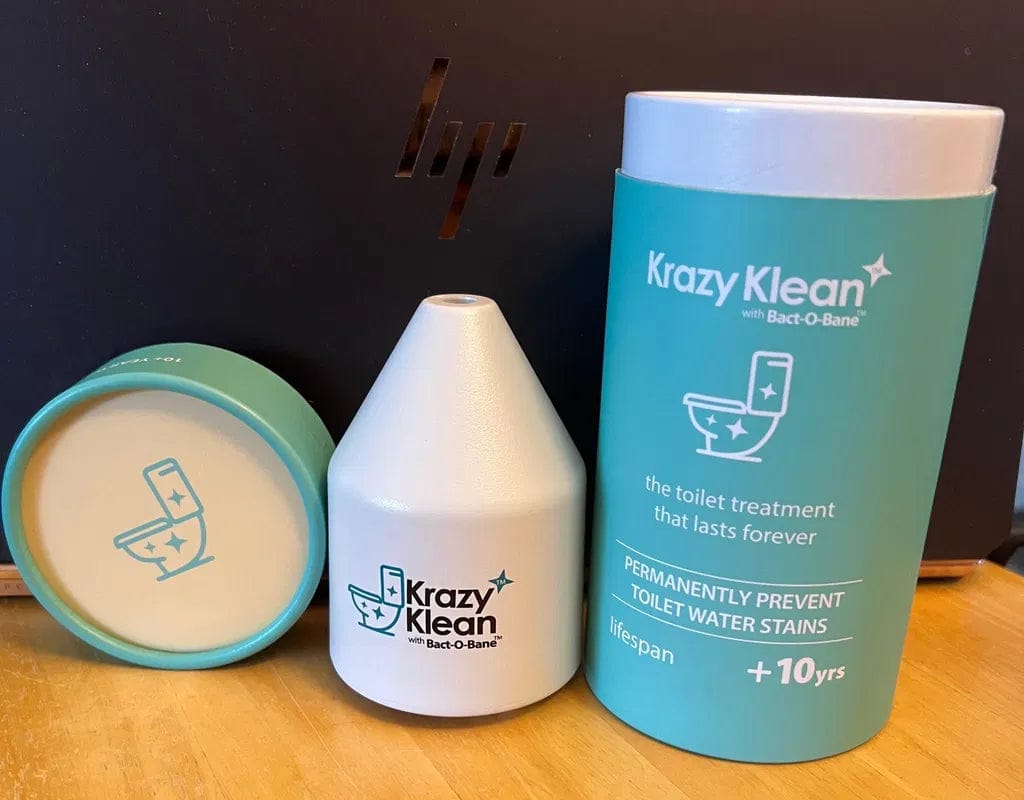Customer photo review of Krazy Klean  Otomatik Klozet Temizleyici ve Kireç Önleyici Kalkan !
