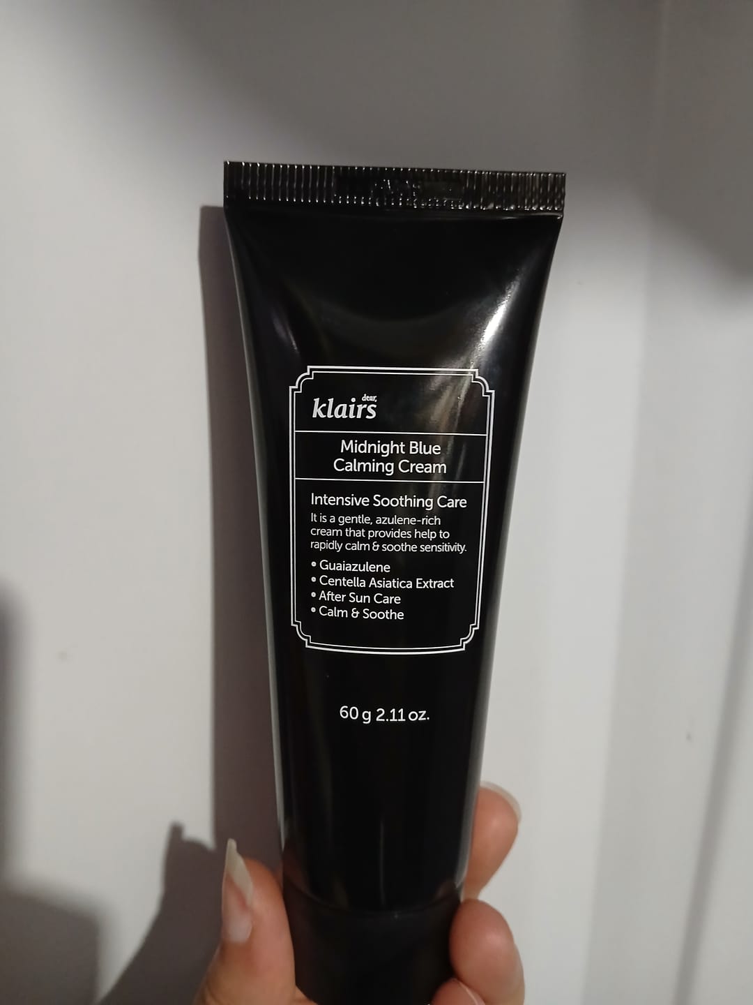 Customer photo review of Midnight Blue Calming Cream