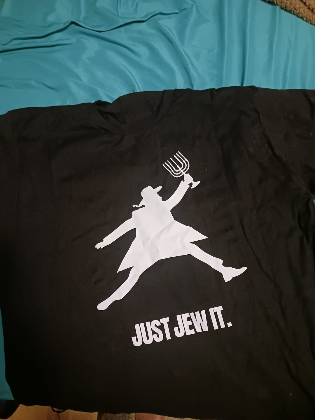 Customer photo review of "Just Jew It" T-Shirt