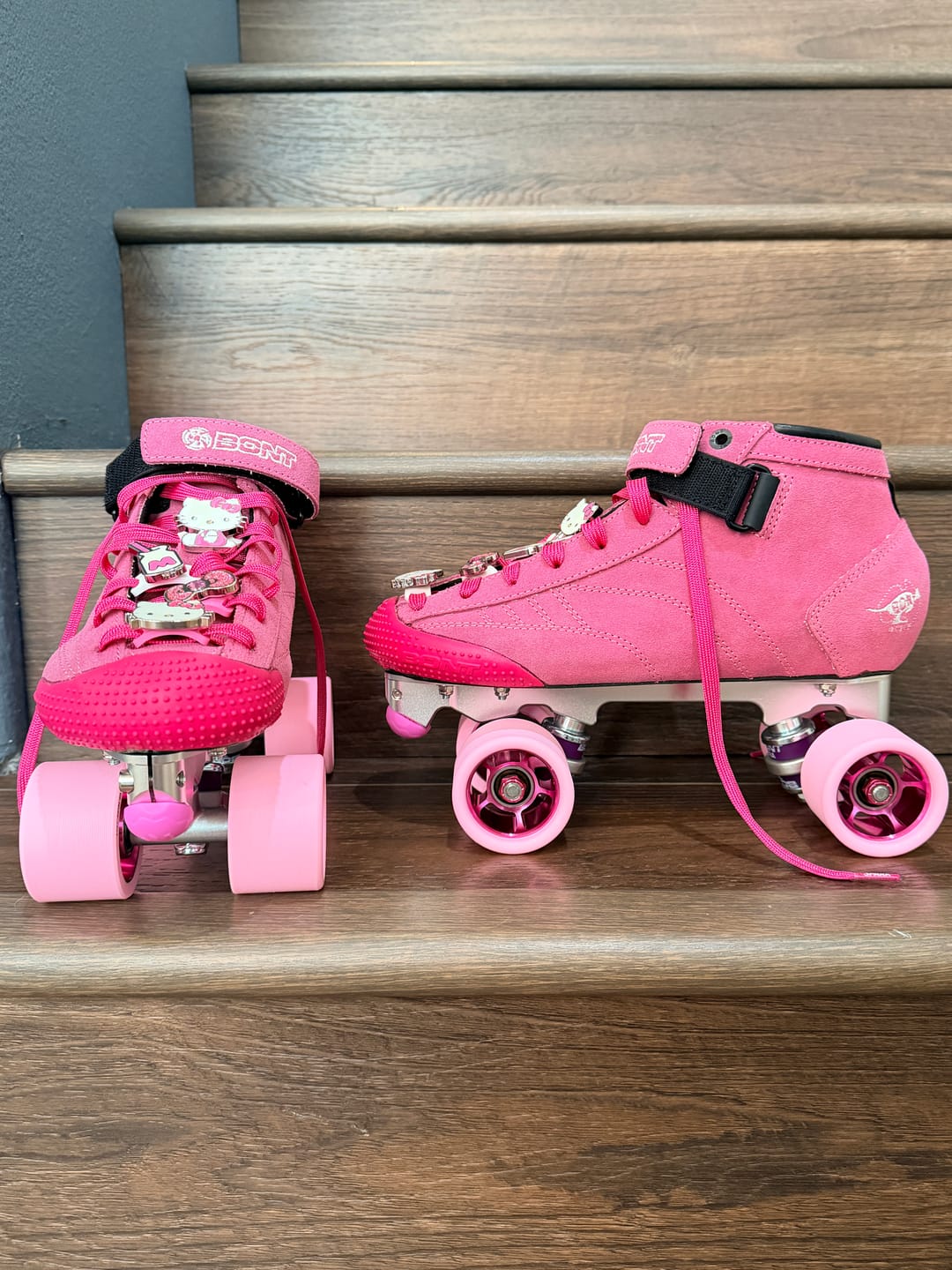 Customer photo review of Royal Assassin Roller Derby Edge Wheels