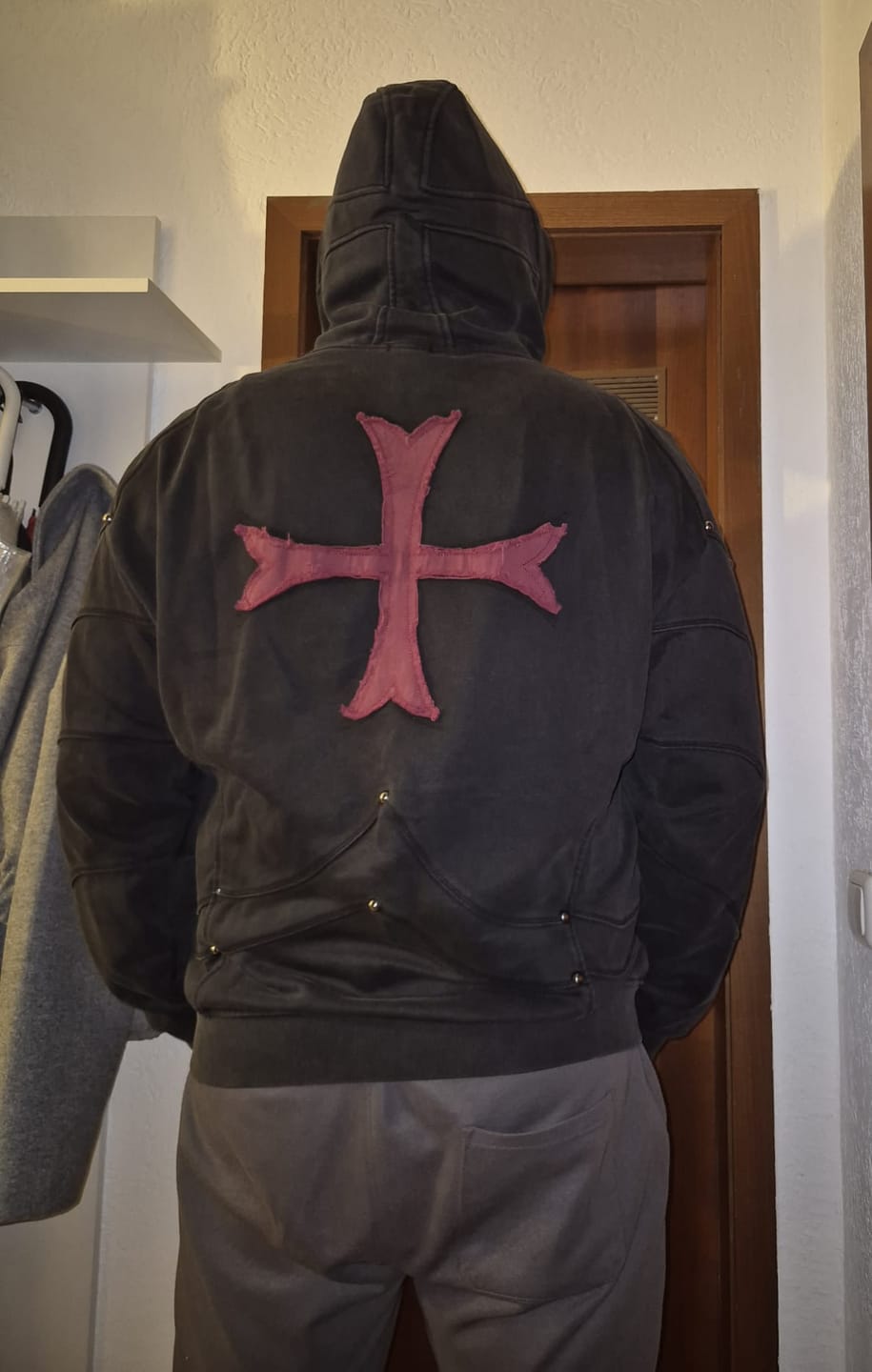 Customer photo review of Crusader Armor Hoodie