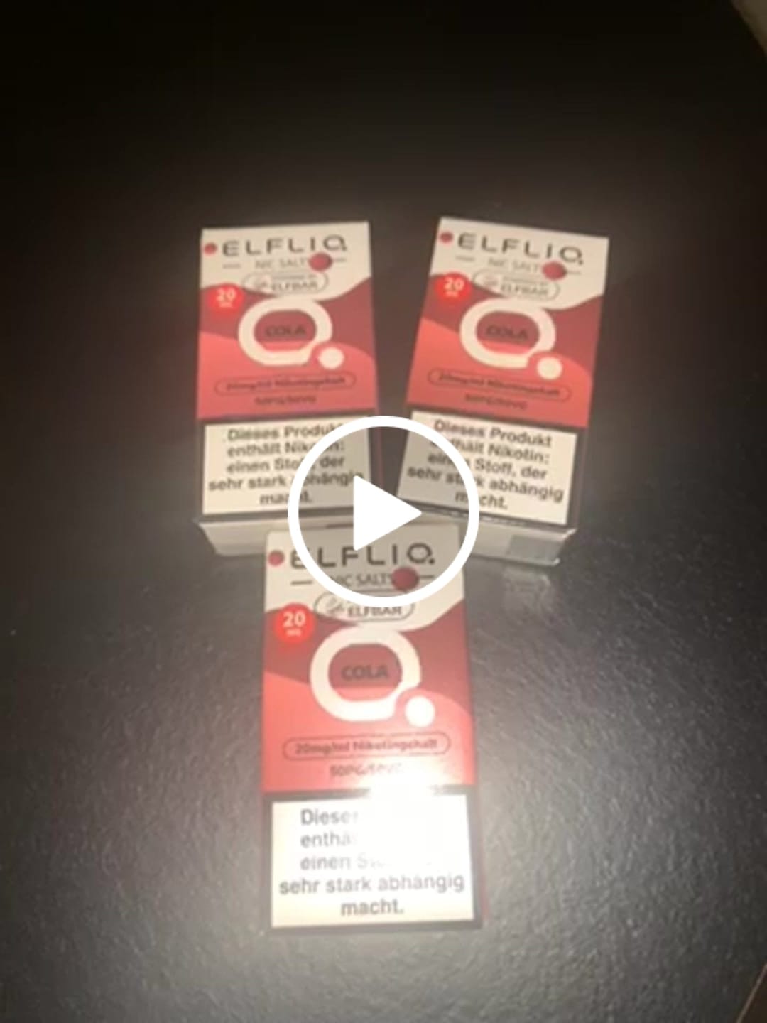 Customer video review of Elfbar ELFLIQ - Cola | Liquid