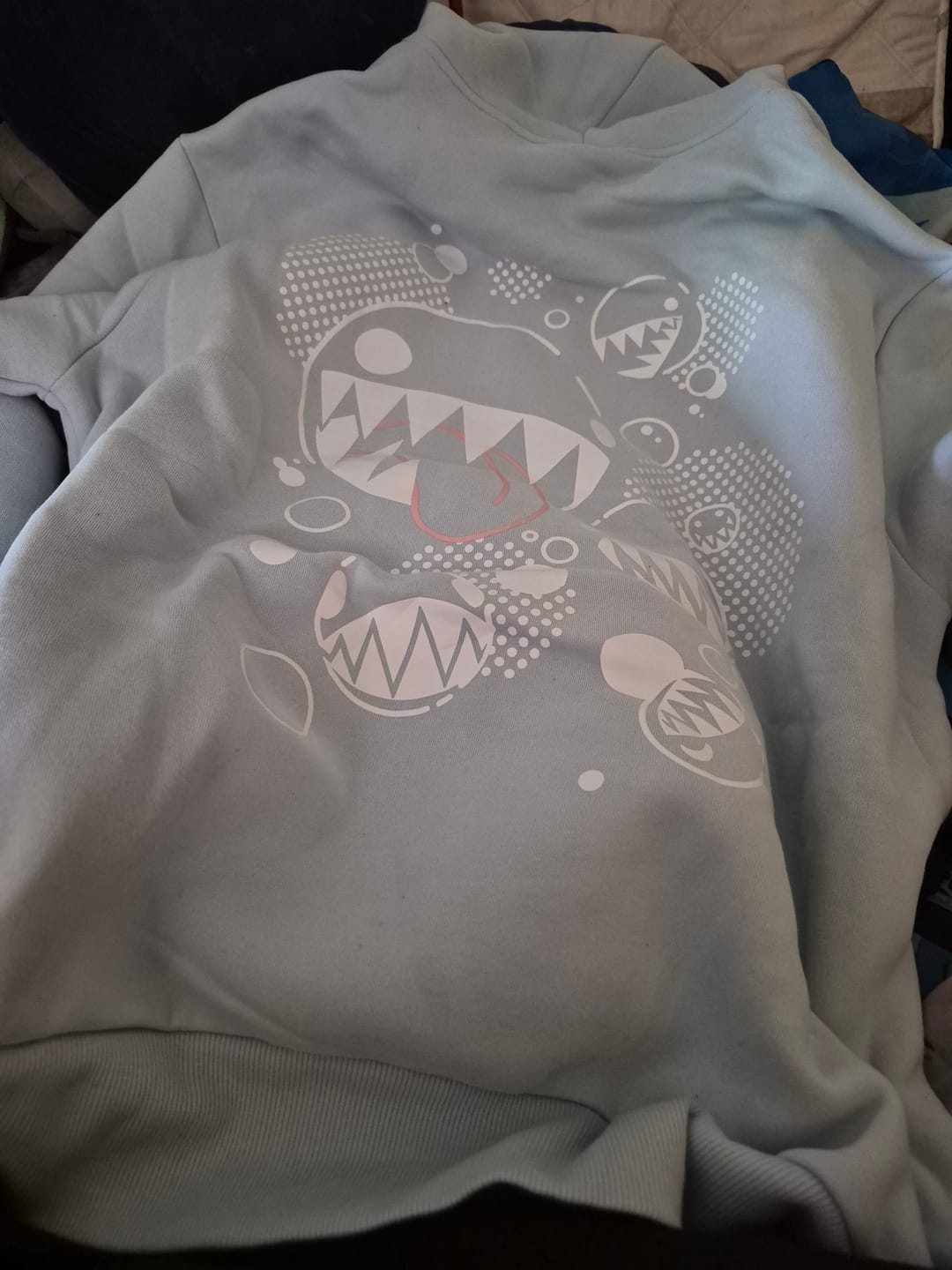 Customer photo review of Bubble Hoodie