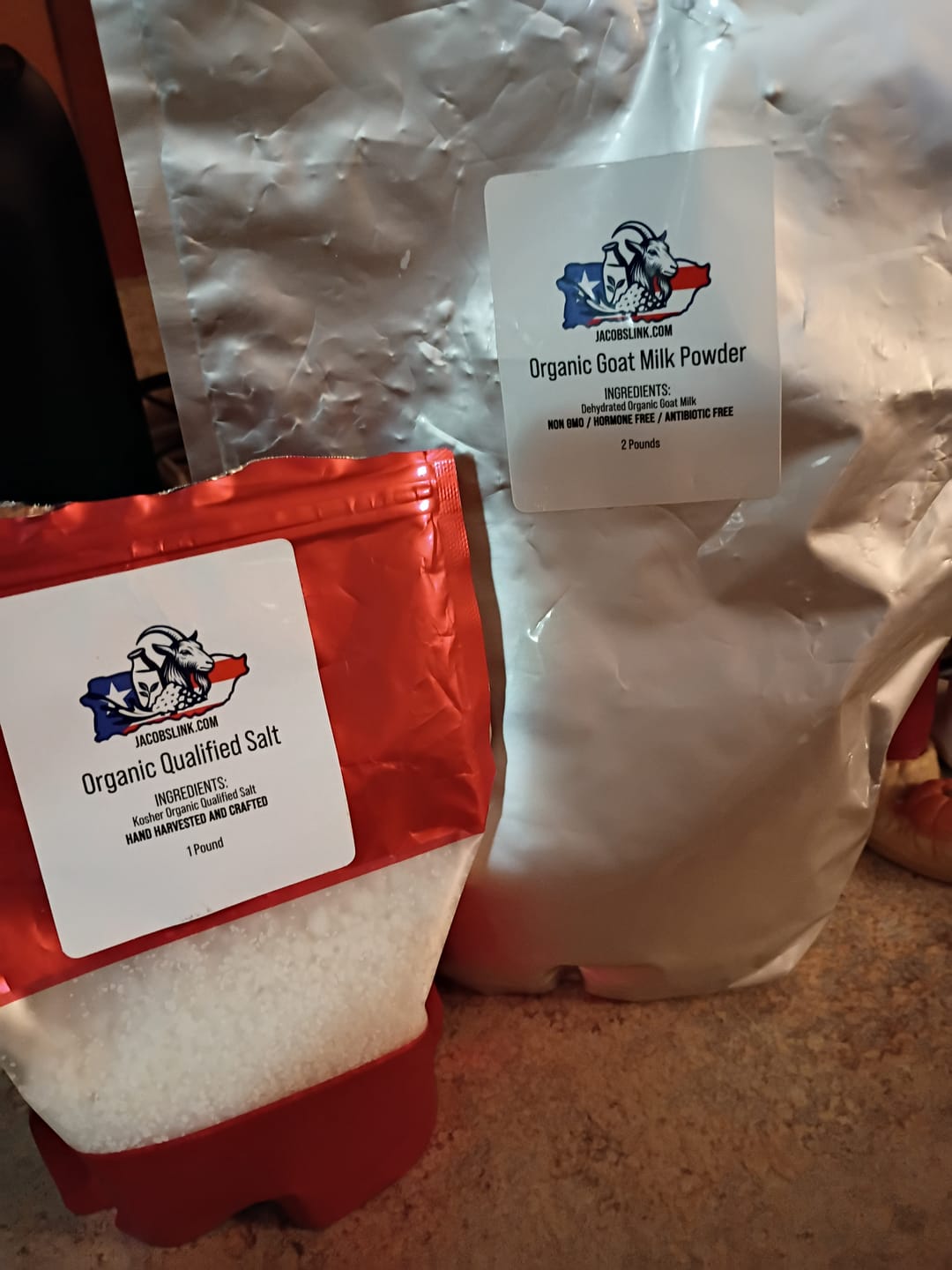 Customer photo review of Organic Goat Milk Powder