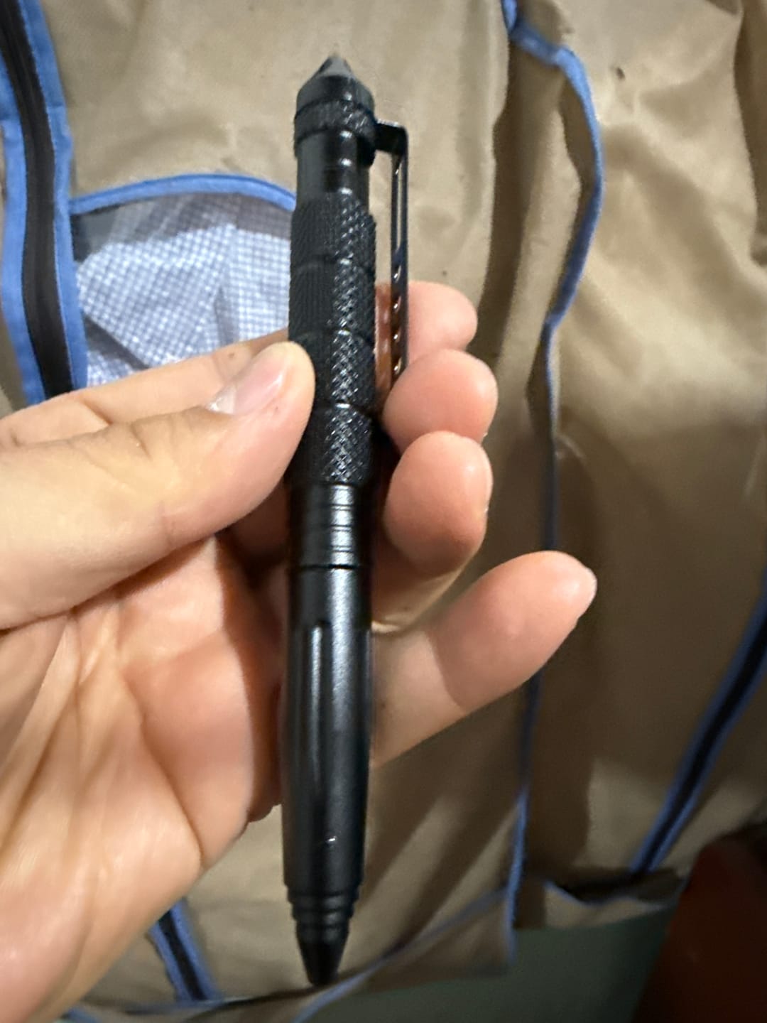 Customer photo review of Outdoor Self-defense Survival Writing EDC Multifunctional Tactical Pen