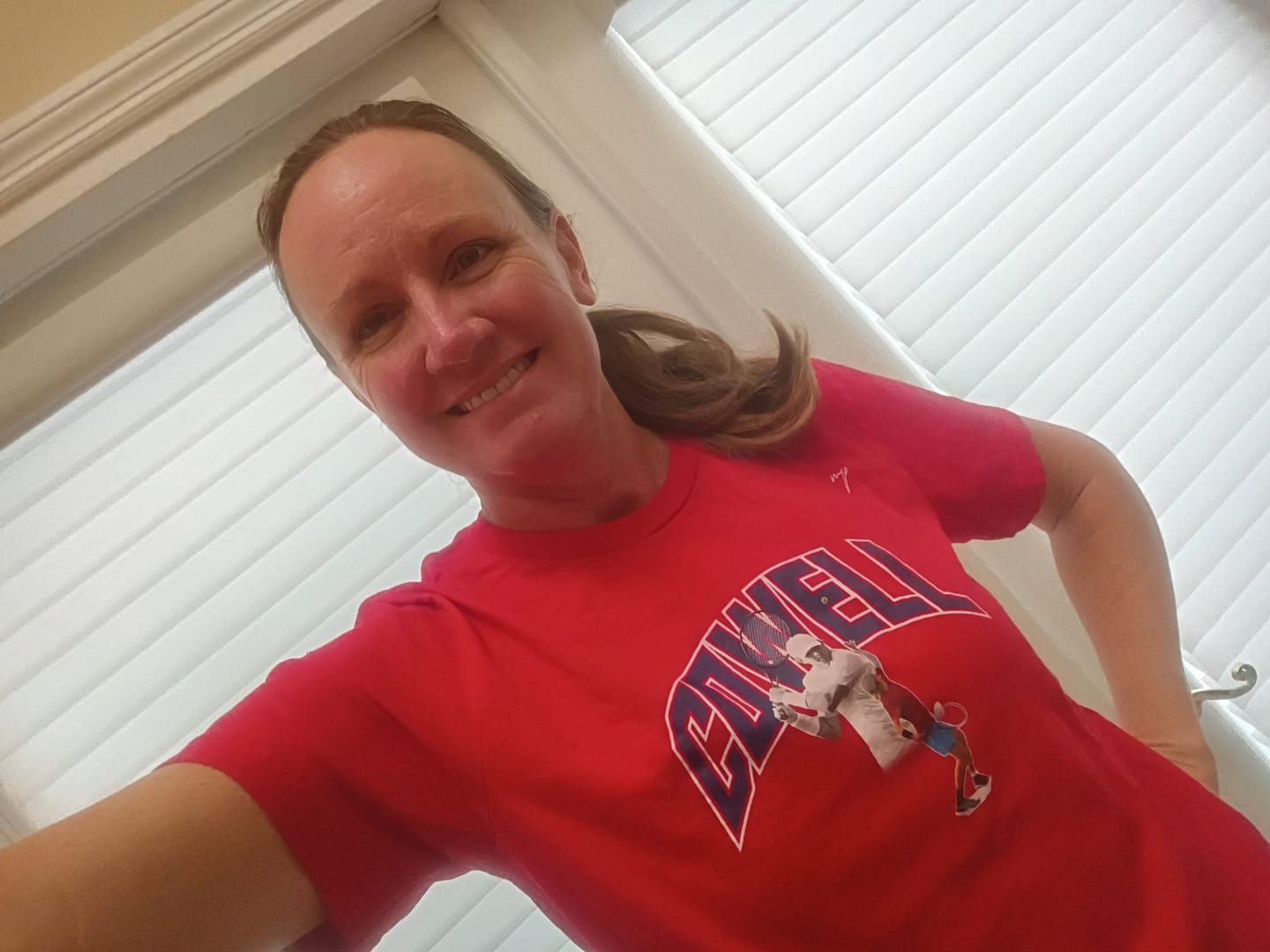 Customer photo review of Tommy Cowell Graphic Tee