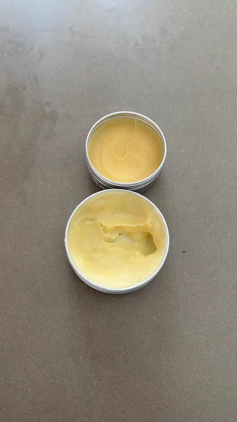Customer photo review of Nourishing Face Balm