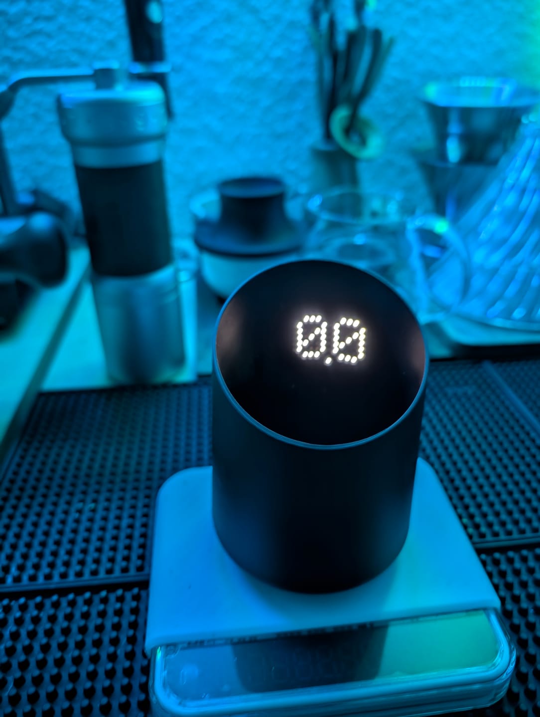 Customer photo review of Subminimal SubScale Digitaler Kaffee-Dosierbecher Black (Schwarz)