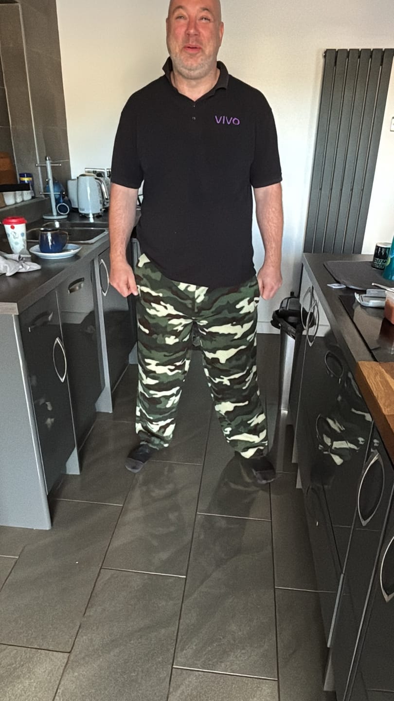 Customer photo review of Camo Anti Pill Polar Fleece Fabric