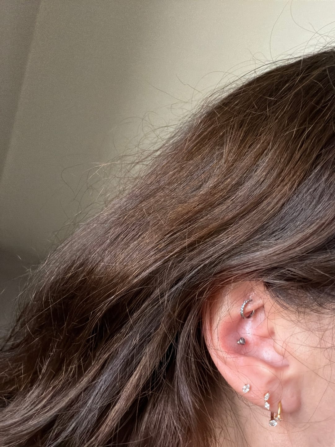Customer photo review of Eternity Pavé Clicker Silver
