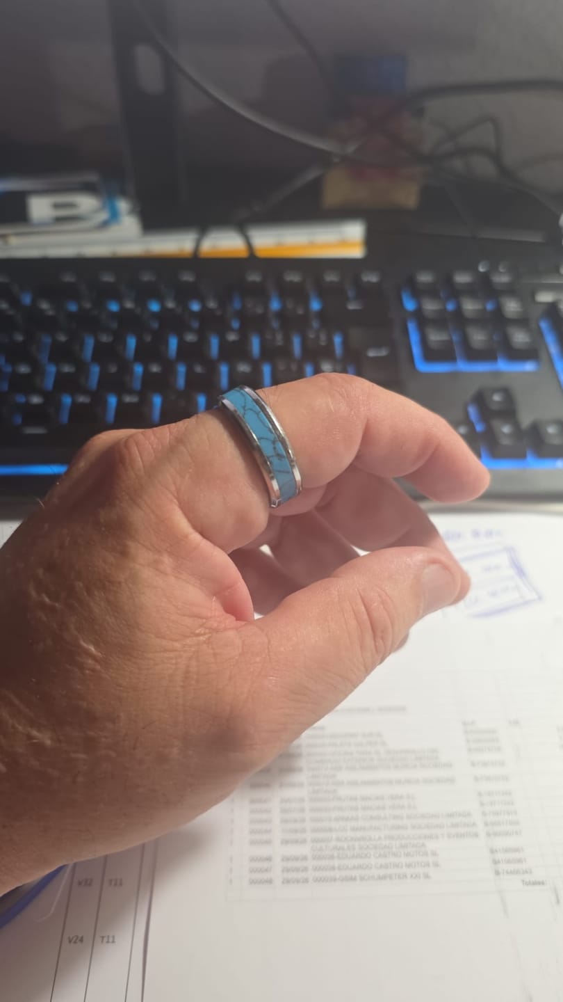 Customer photo review of TURQUOISE BAND.