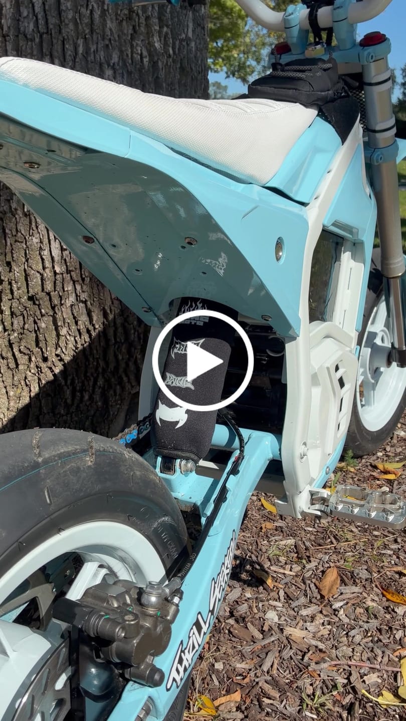 Customer video review of Mini eMoto Shock Cover