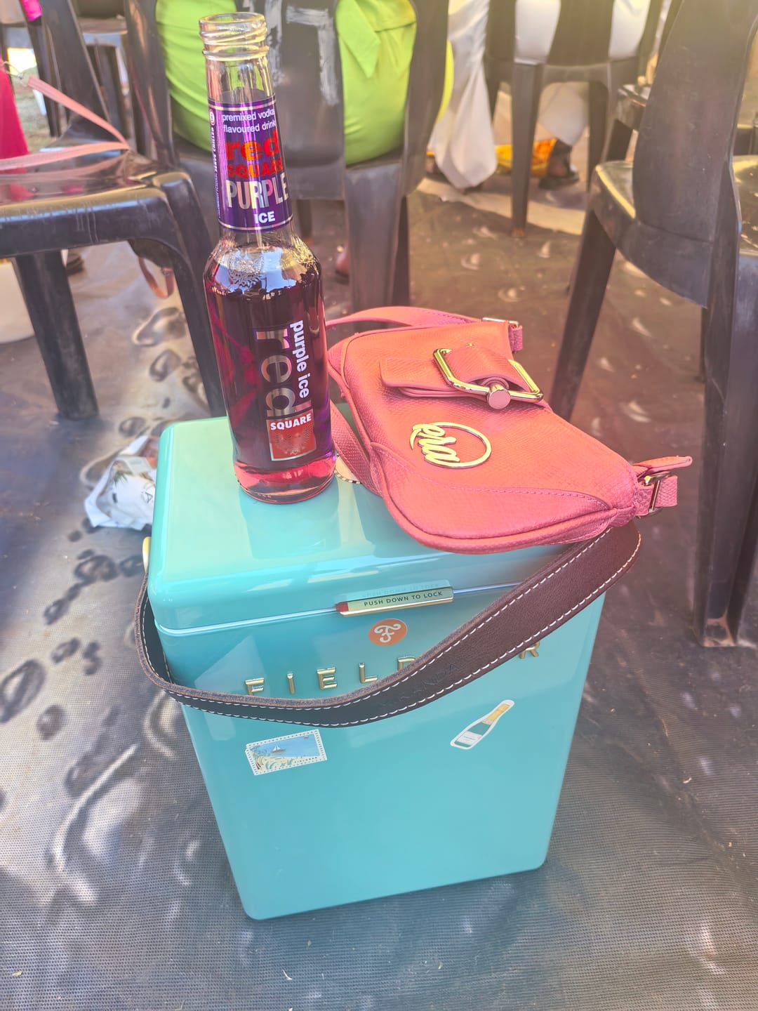 Customer photo review of Pink Lily Shoulder Bag