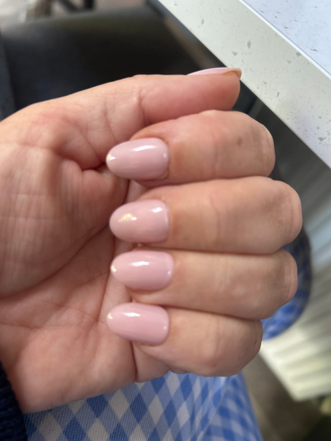 Customer photo review of Peach Veil