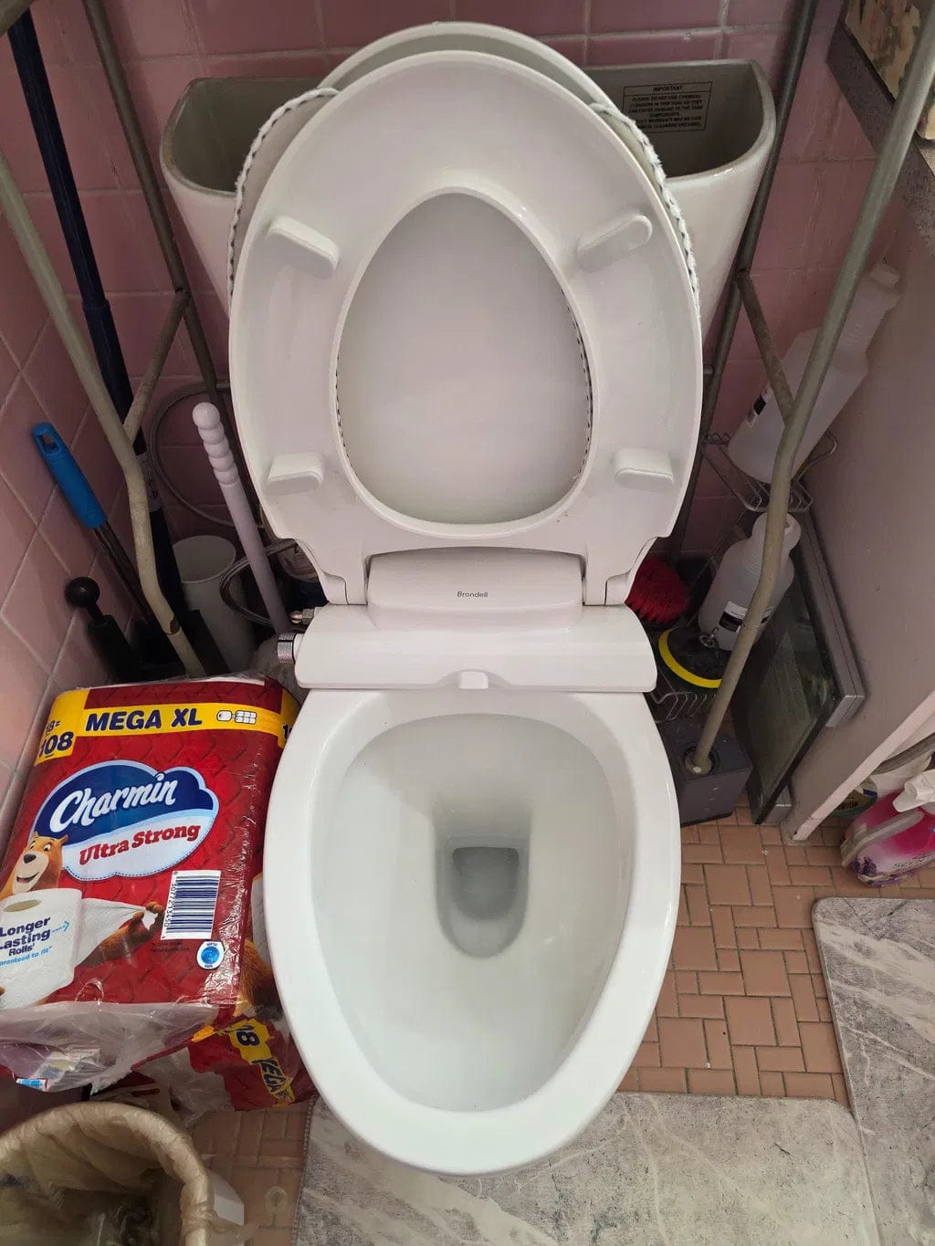 Customer photo review of Krazy Klean  Otomatik Klozet Temizleyici ve Kireç Önleyici Kalkan !