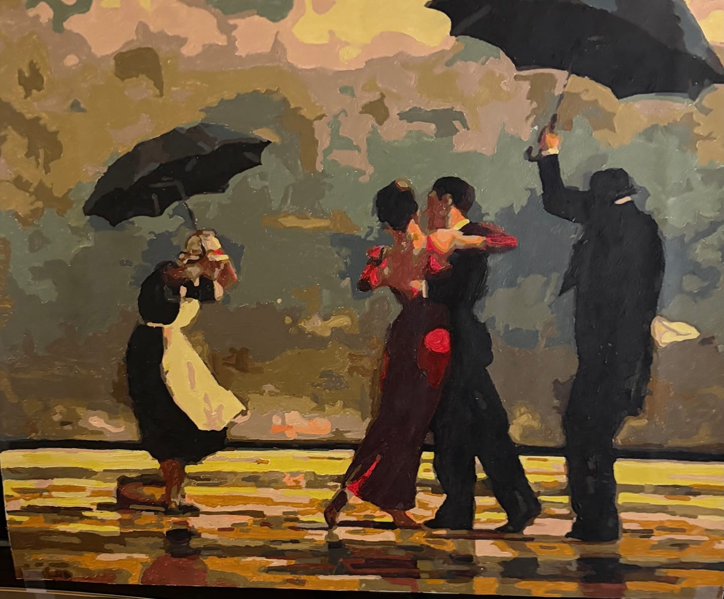 Customer photo review of Danseurs rétro sur la Plage