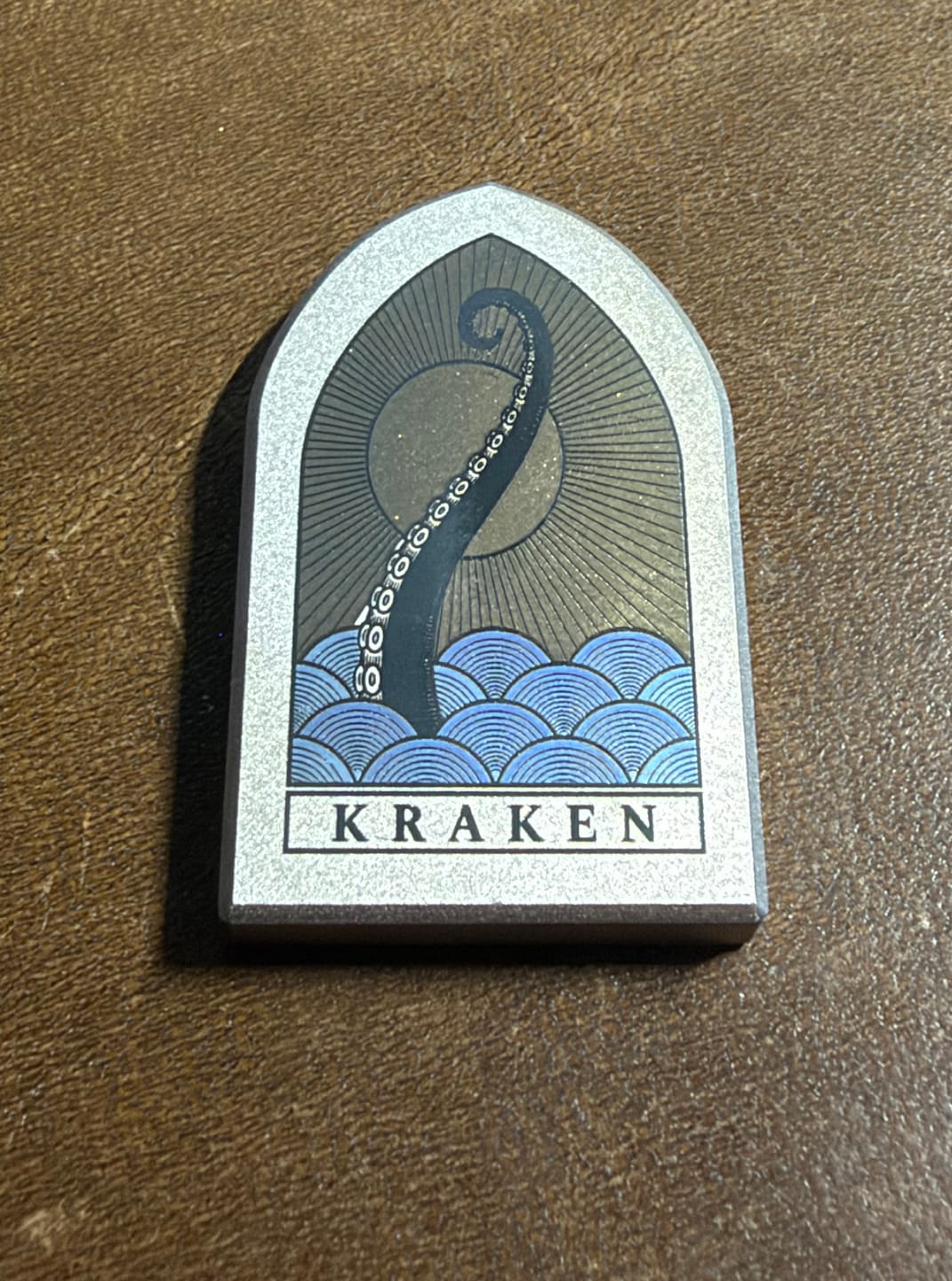 Customer photo review of The Vesper - Titanium Cathedral Marker