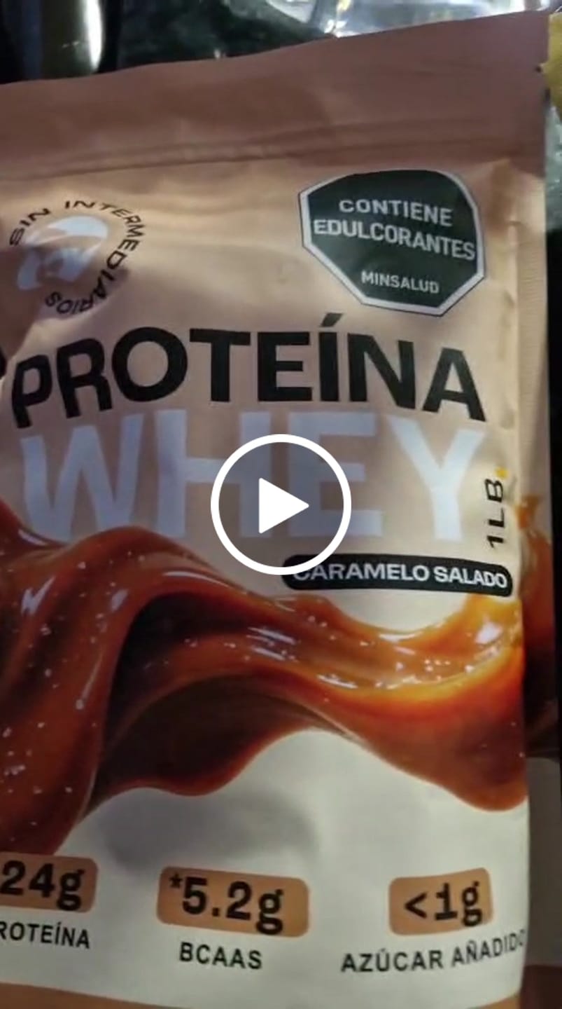 Customer video review of Proteína Whey - Caramelo Salado