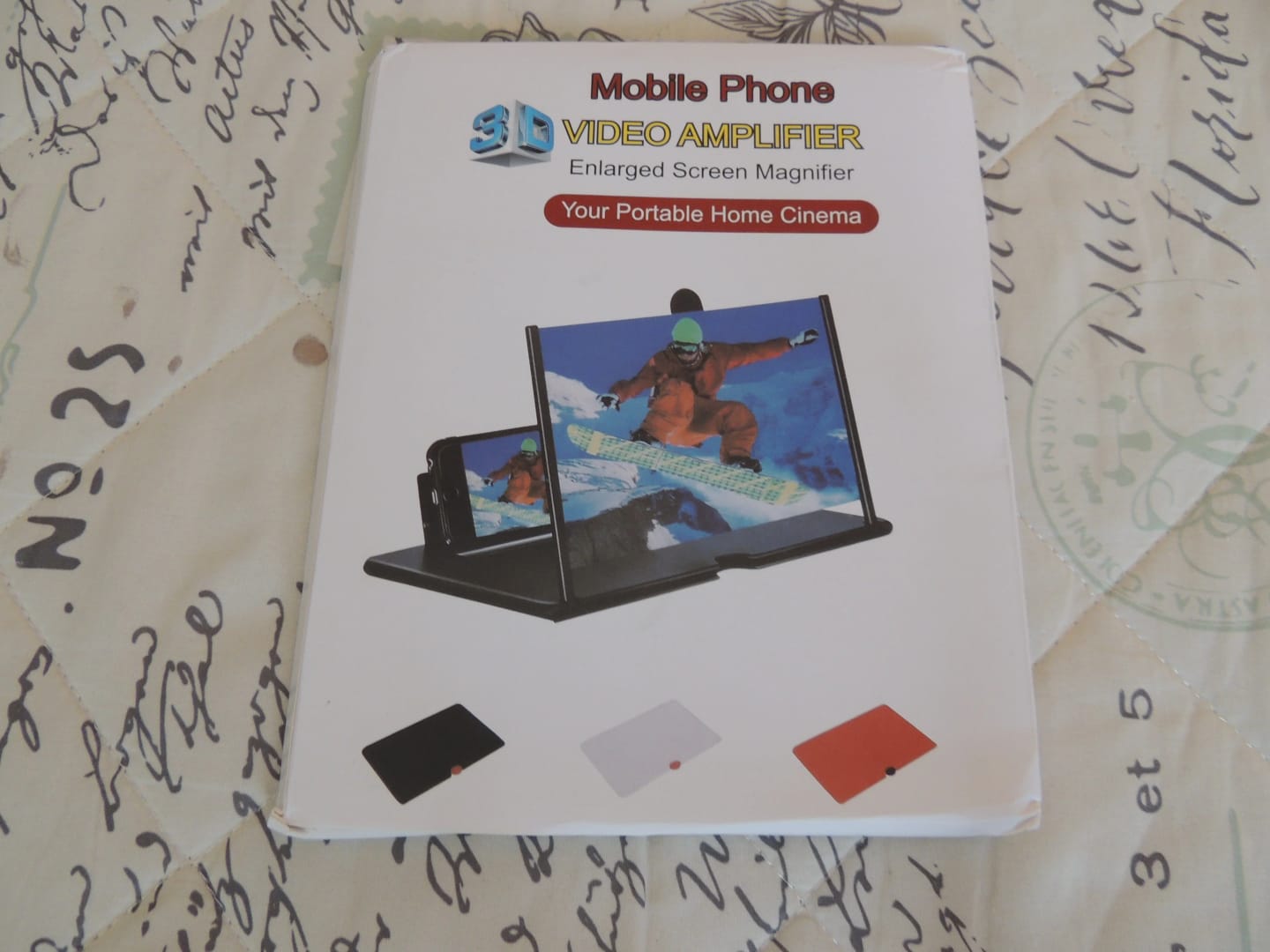 Customer photo review of Amplificador de Pantalla