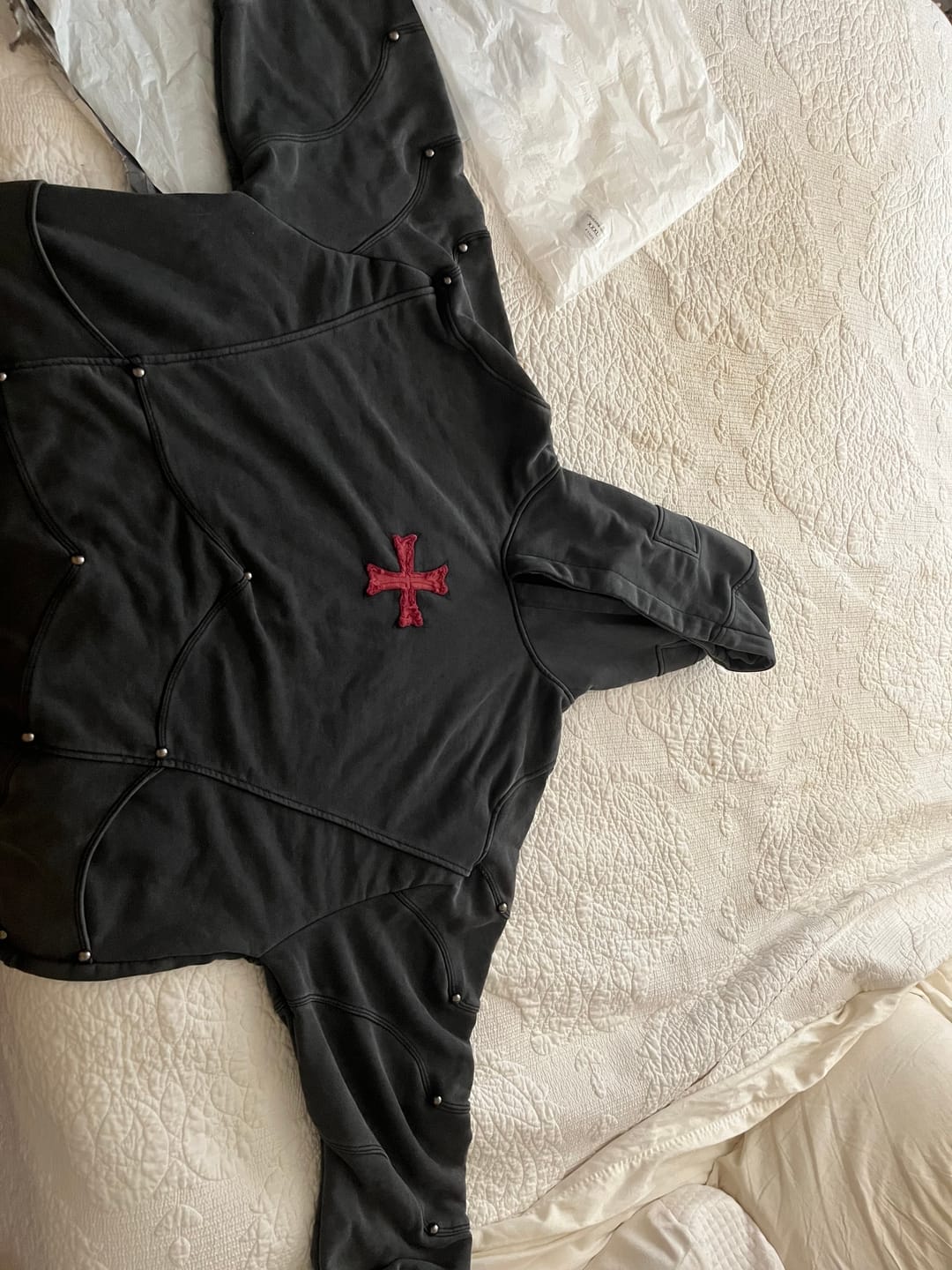 Customer photo review of Crusader Armor Hoodie