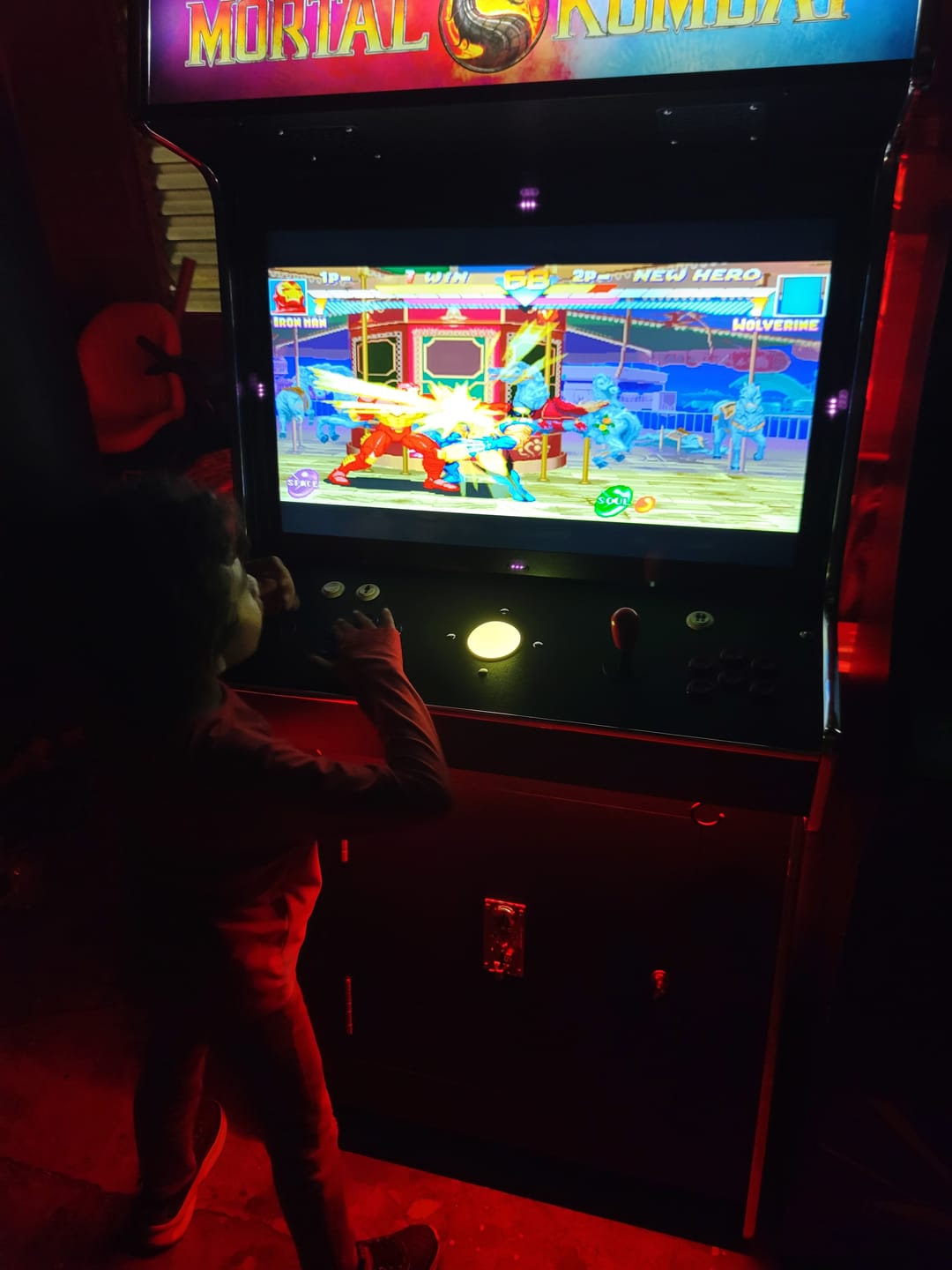 Customer photo review of 2 PLAYER STANDUP Arcade Machine 4600 Games Multi-cade  Upright Retro Cabinet MK