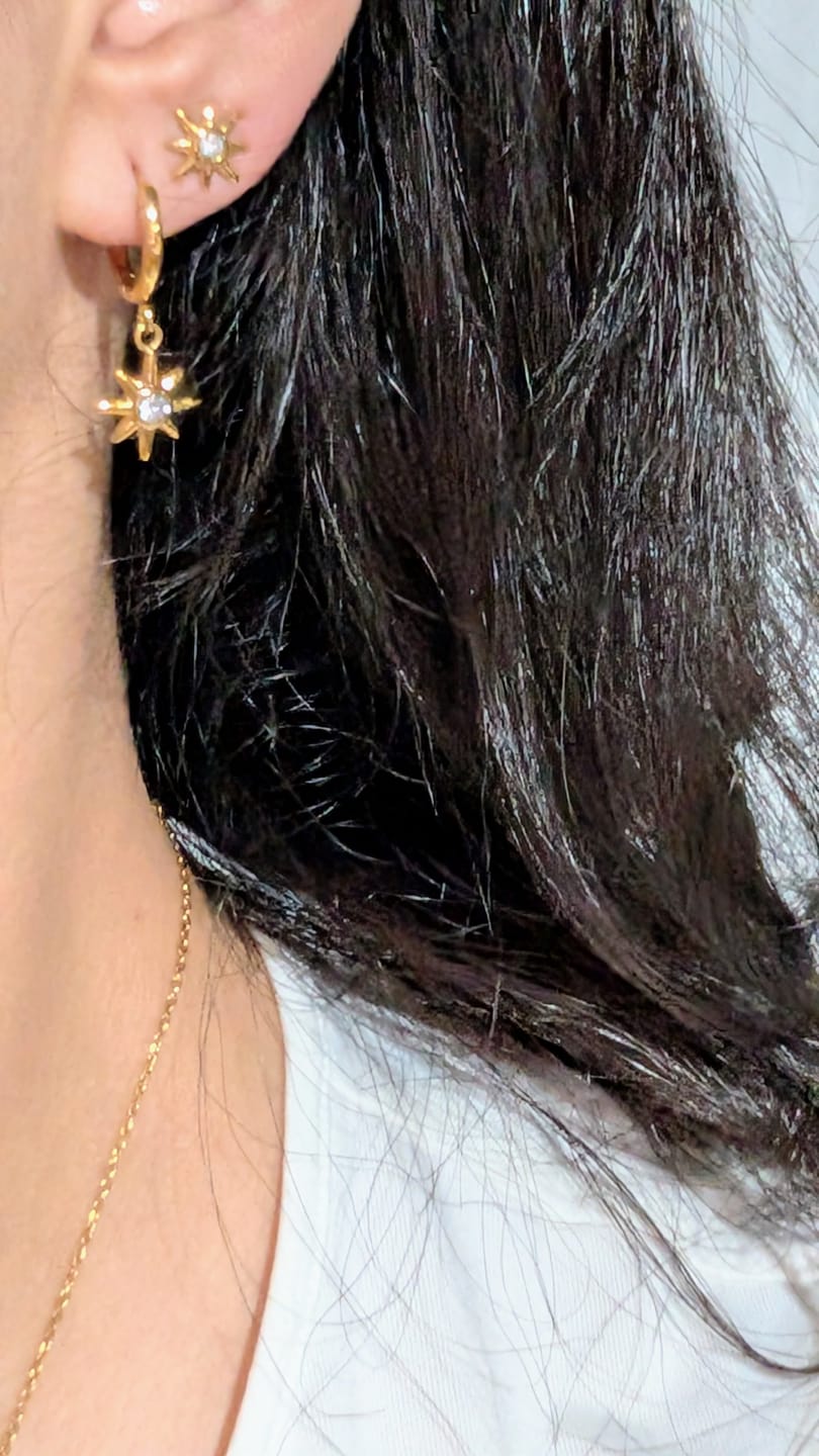 Customer photo review of Set Aretes Ignea