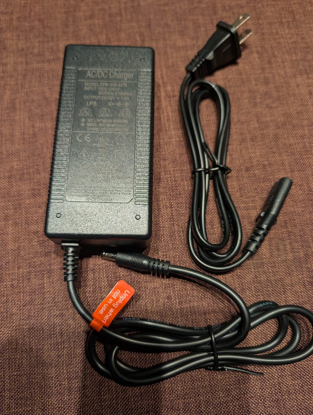 Customer photo review of Gyroor C1 Electric Scooter Charger