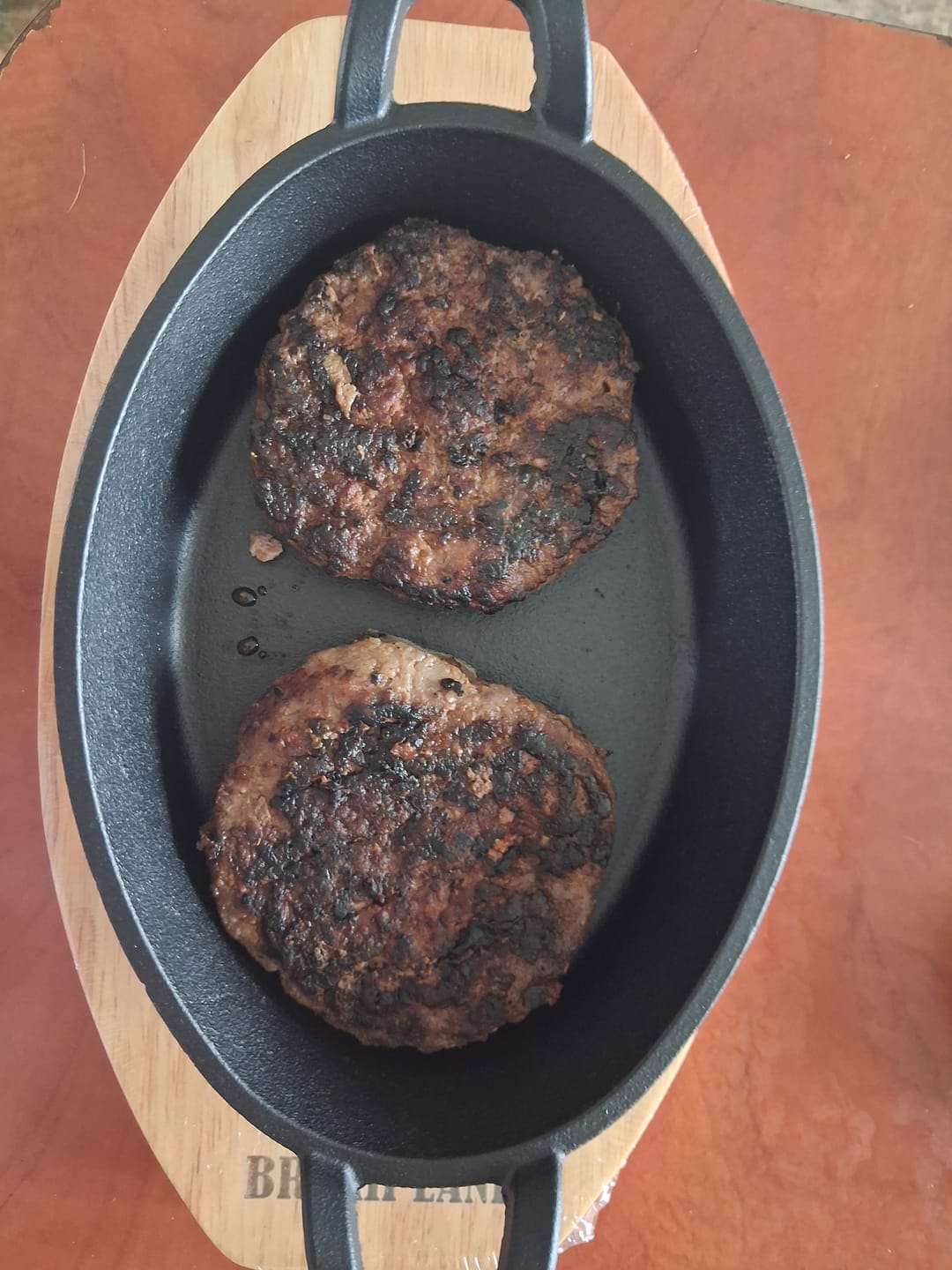 Customer photo review of BraaiPlank™ Skillet (20cm x 14cm)