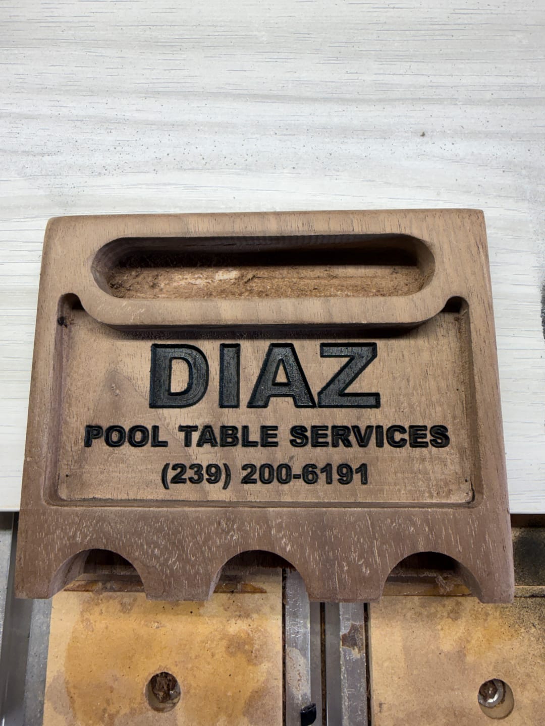 Customer photo review of Walnut Hardwood Lumber Pack – 13/16" S4S – Free Shipping