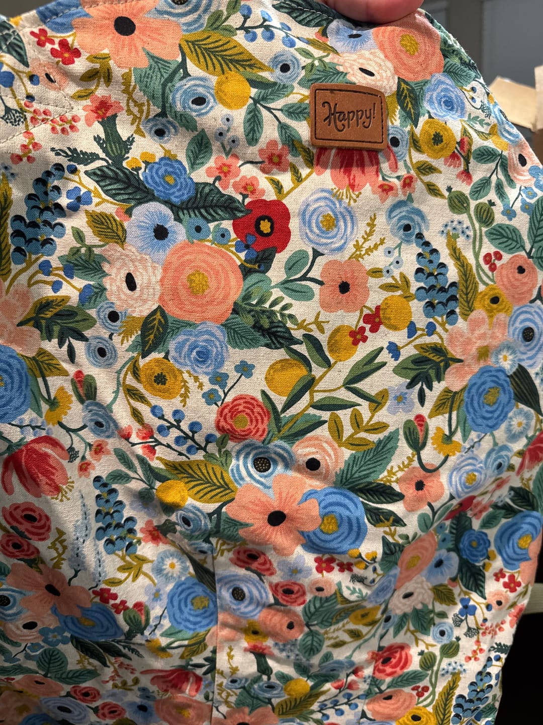 Customer photo review of Happy Baby Original Baby Carrier