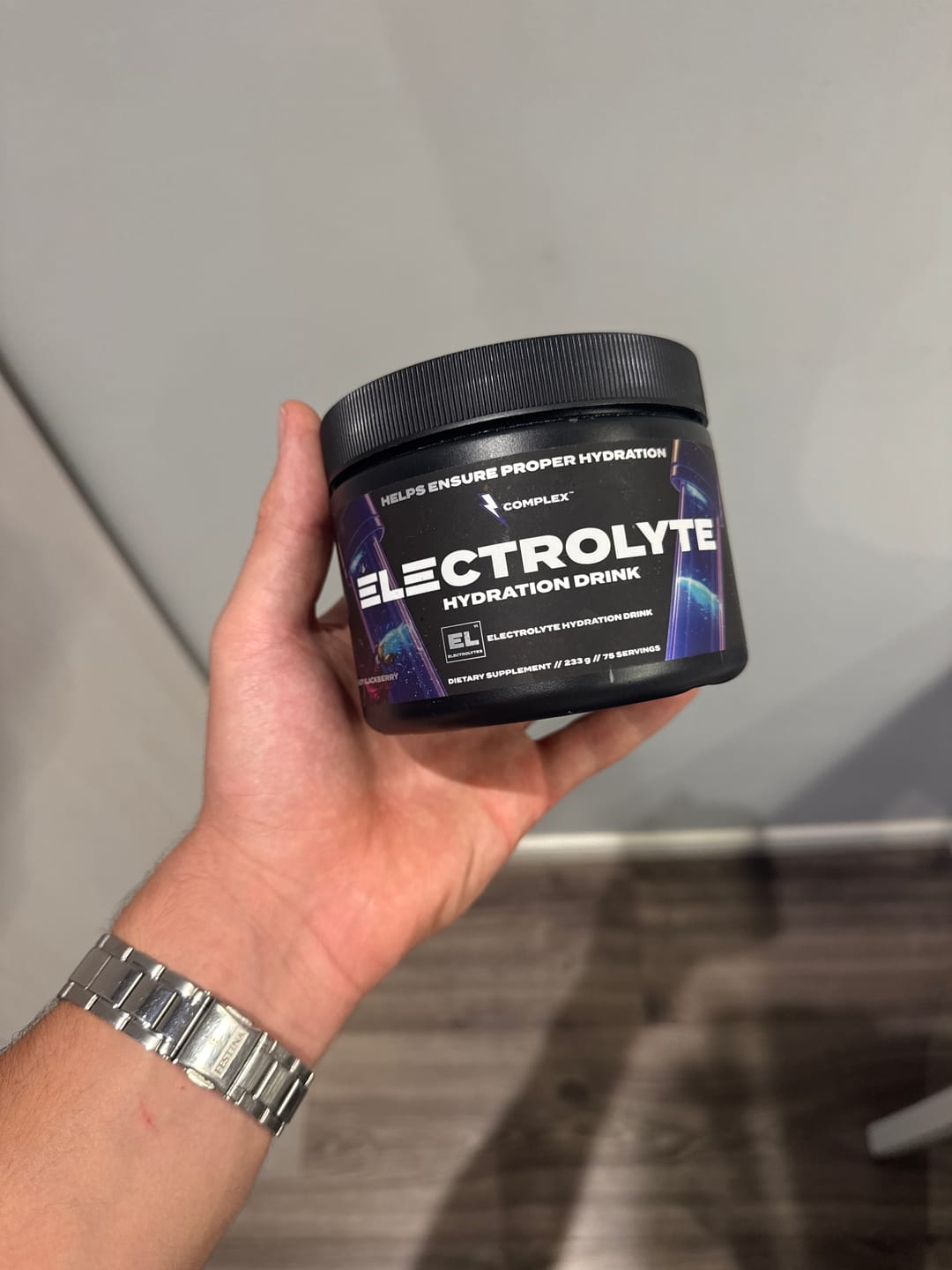 Customer photo review of Electrolyte Hydration Drink