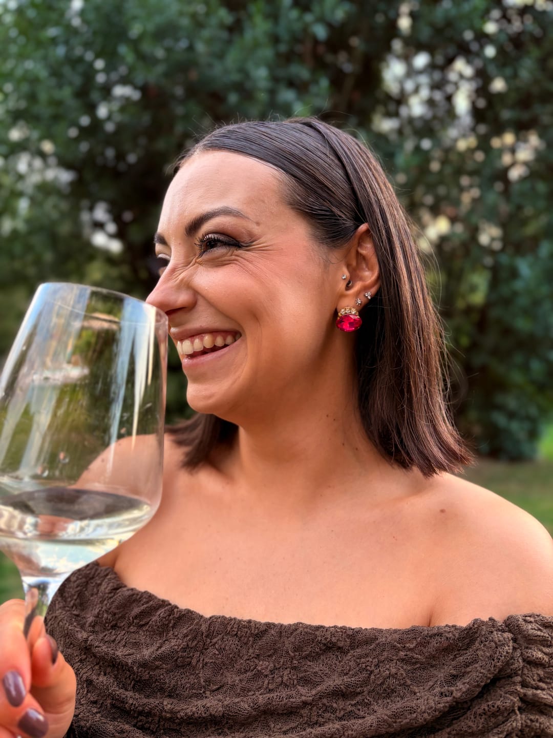 Customer photo review of Clic Clac - Fucsietta (Orecchini)