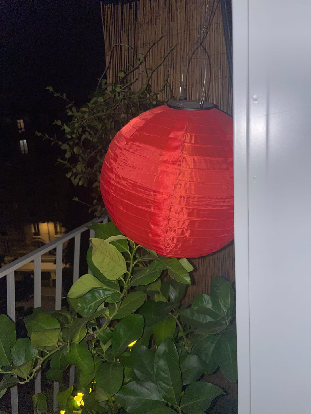 Customer photo review of Lanterne Chinoise Solaire pour Extérieur