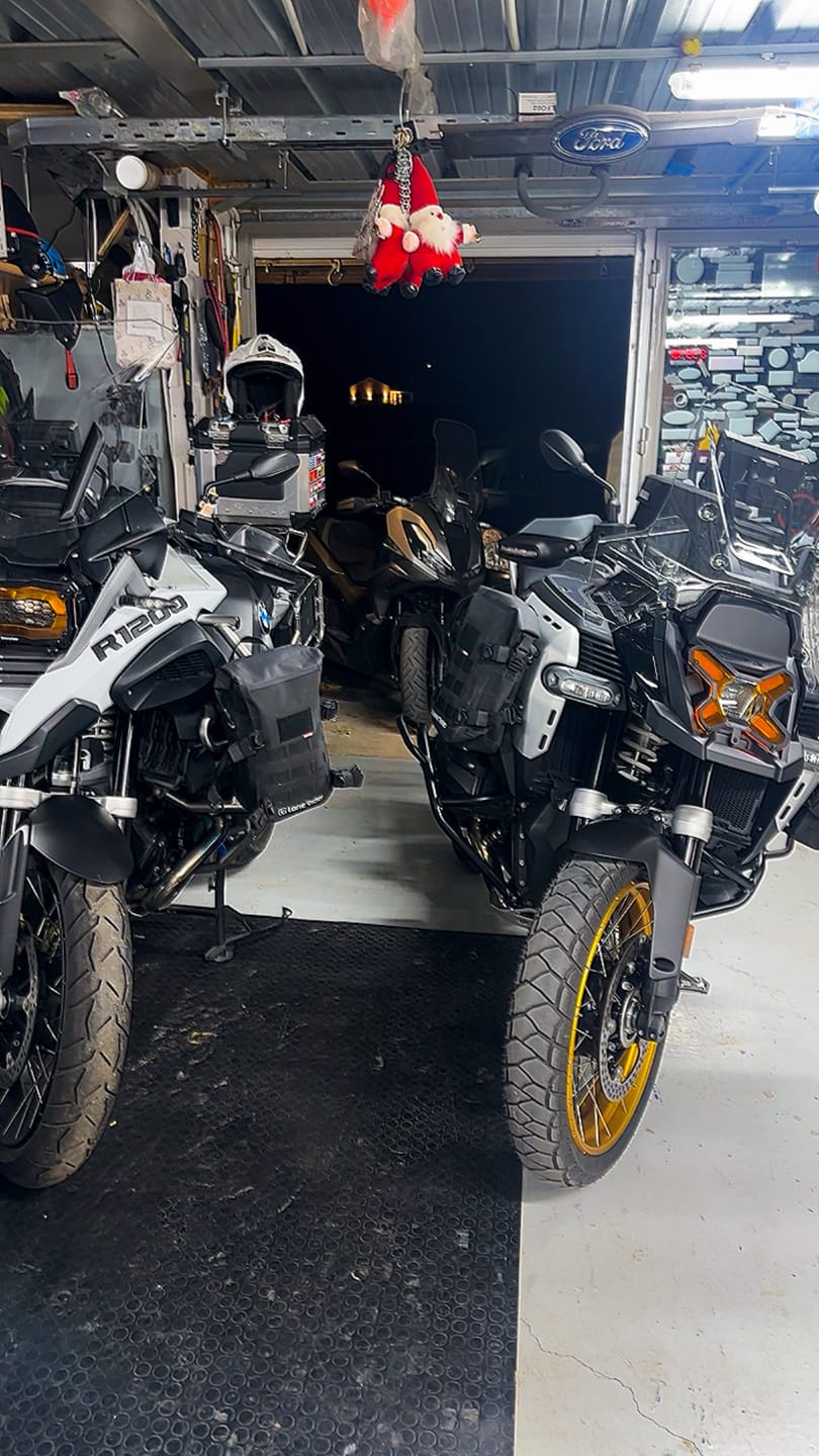 Customer photo review of Side Stand Foot Extension BMW R1300GS / Adventure