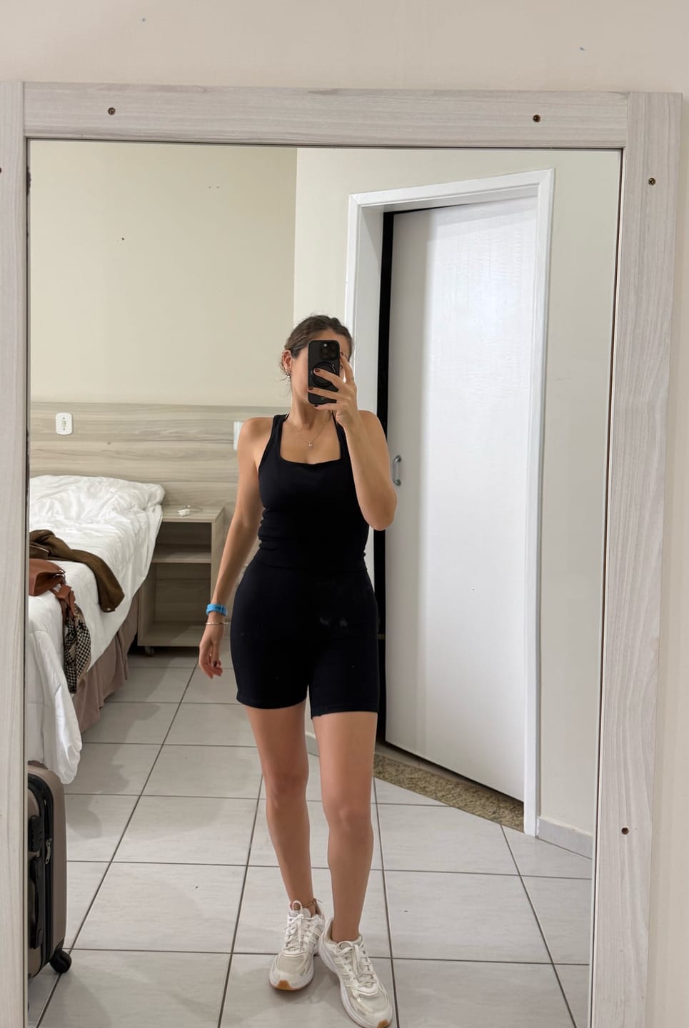 Customer photo review of Shorts Flora Seamless Preto