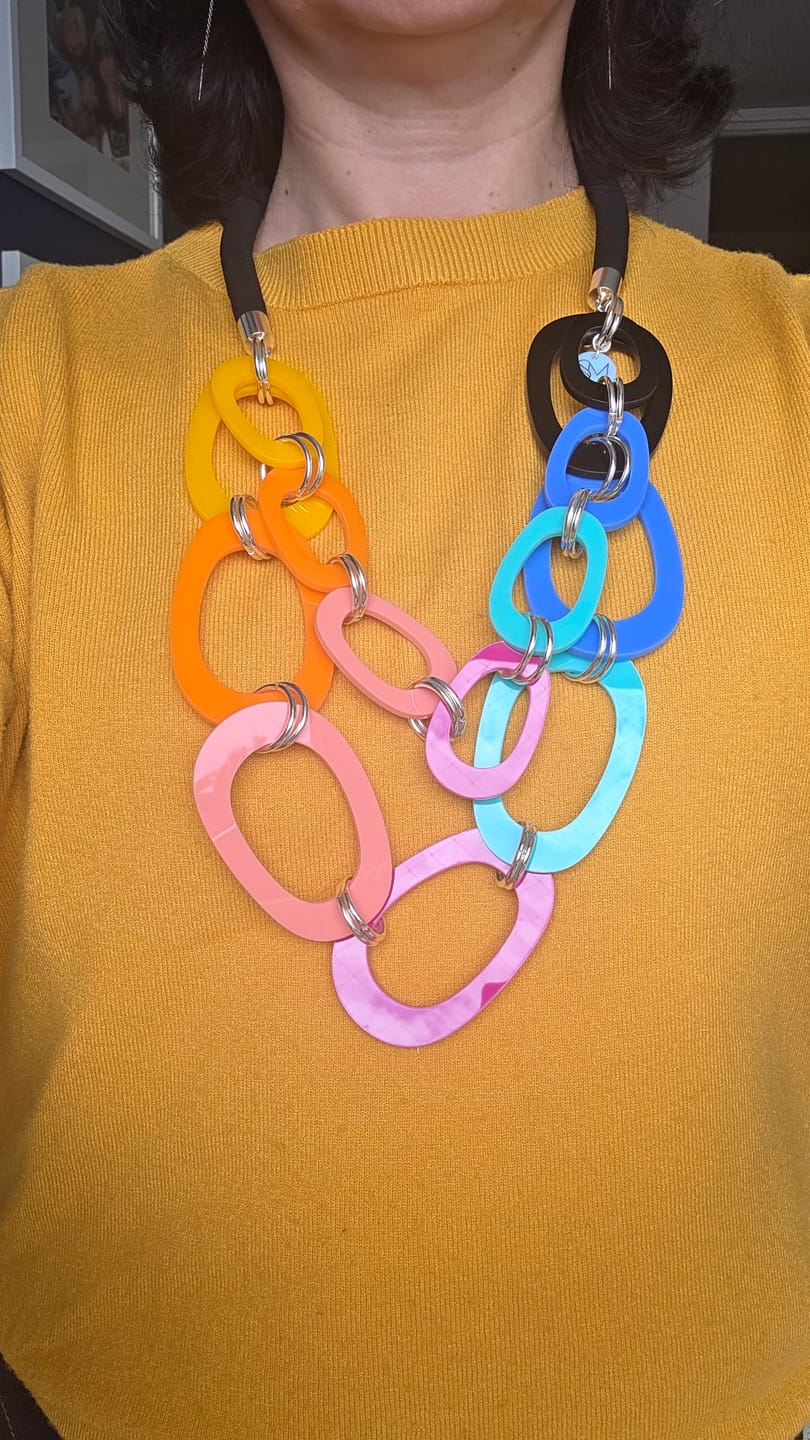 Customer photo review of Collar Julieta